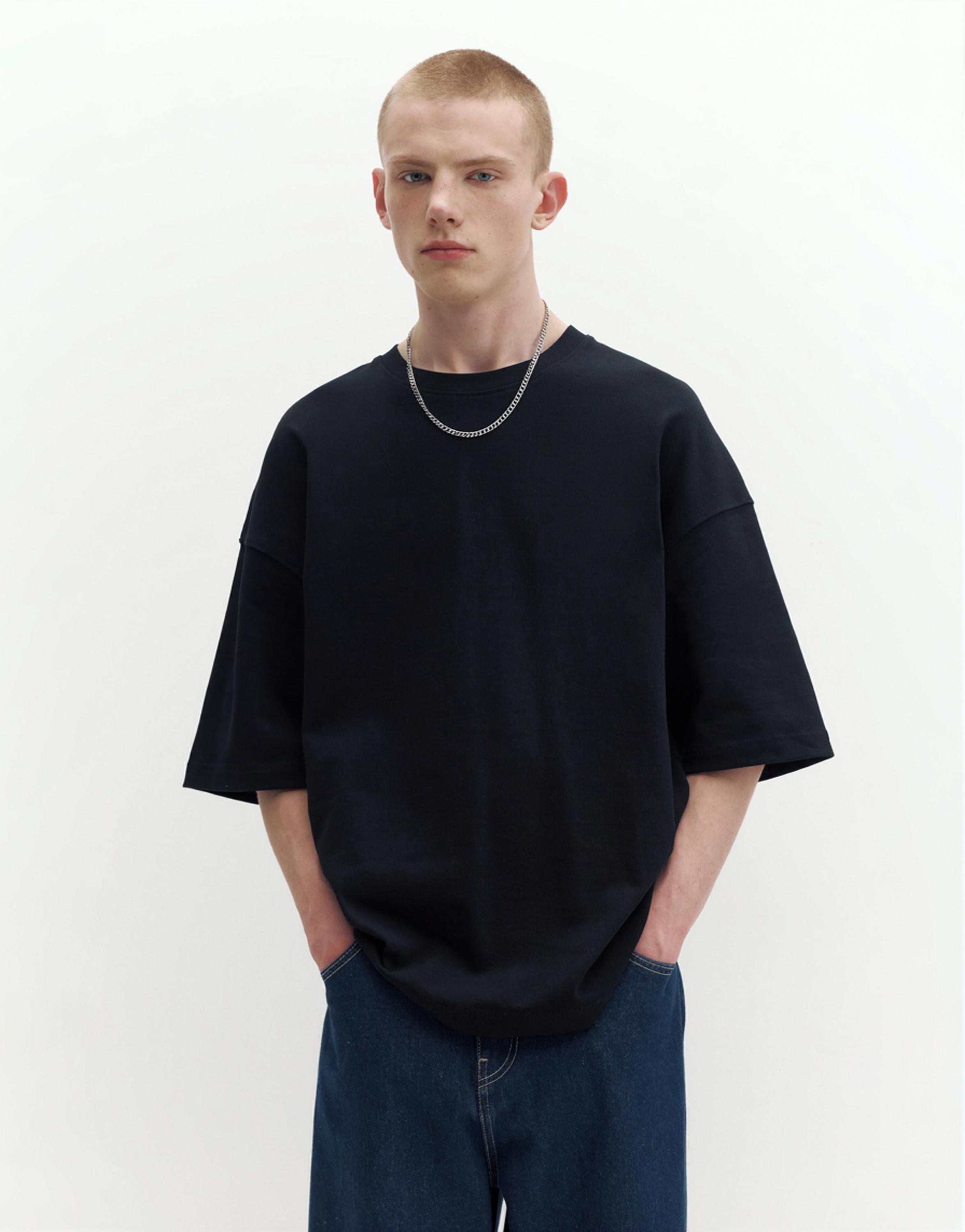 Loose fit T-shirt — Black