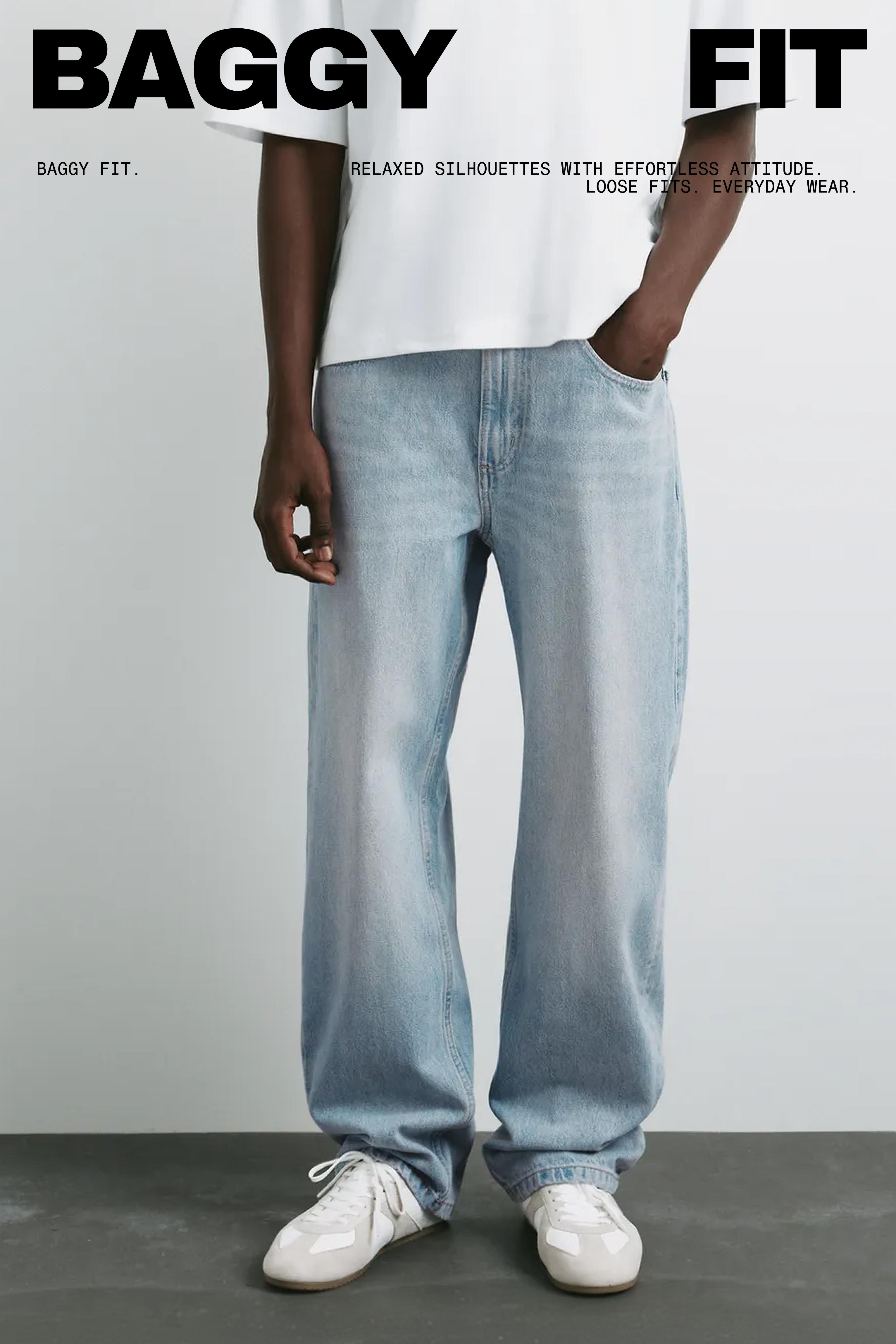 Baggy jeans — Pale indigo