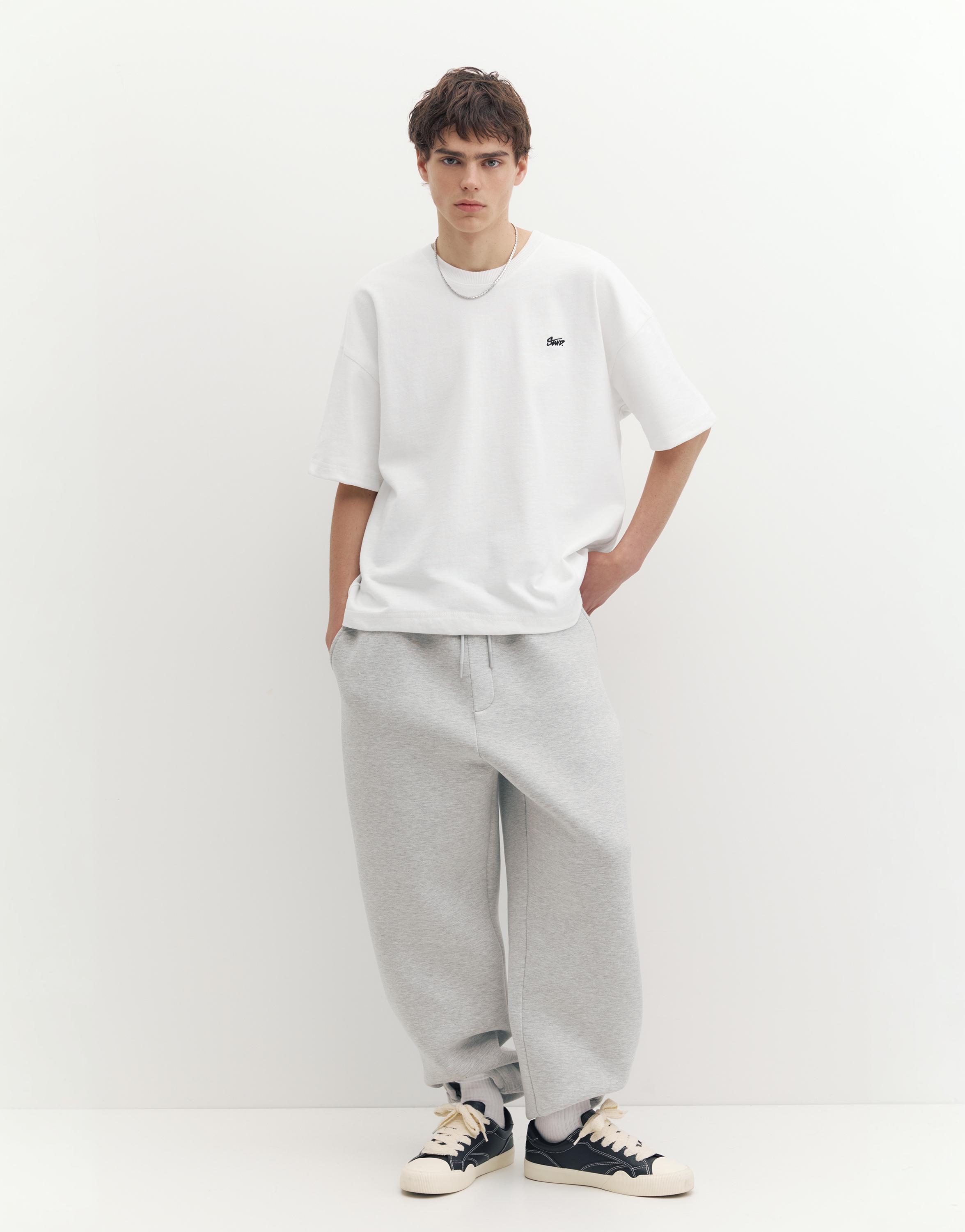 Short sleeve STWD sweatshirt — White