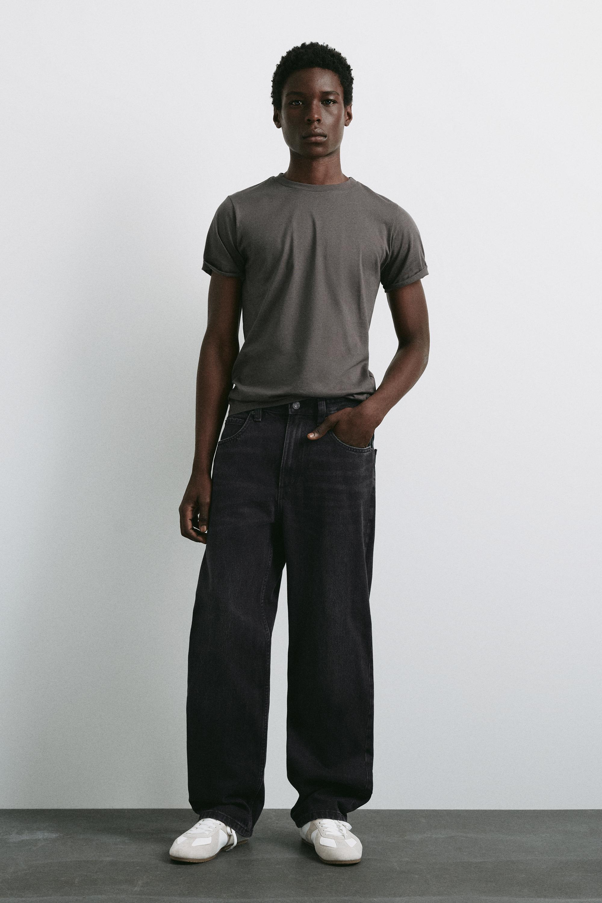 Baggy jeans — Faded black