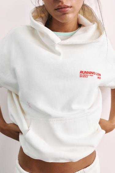 Star graphic hoodie — Ice 3