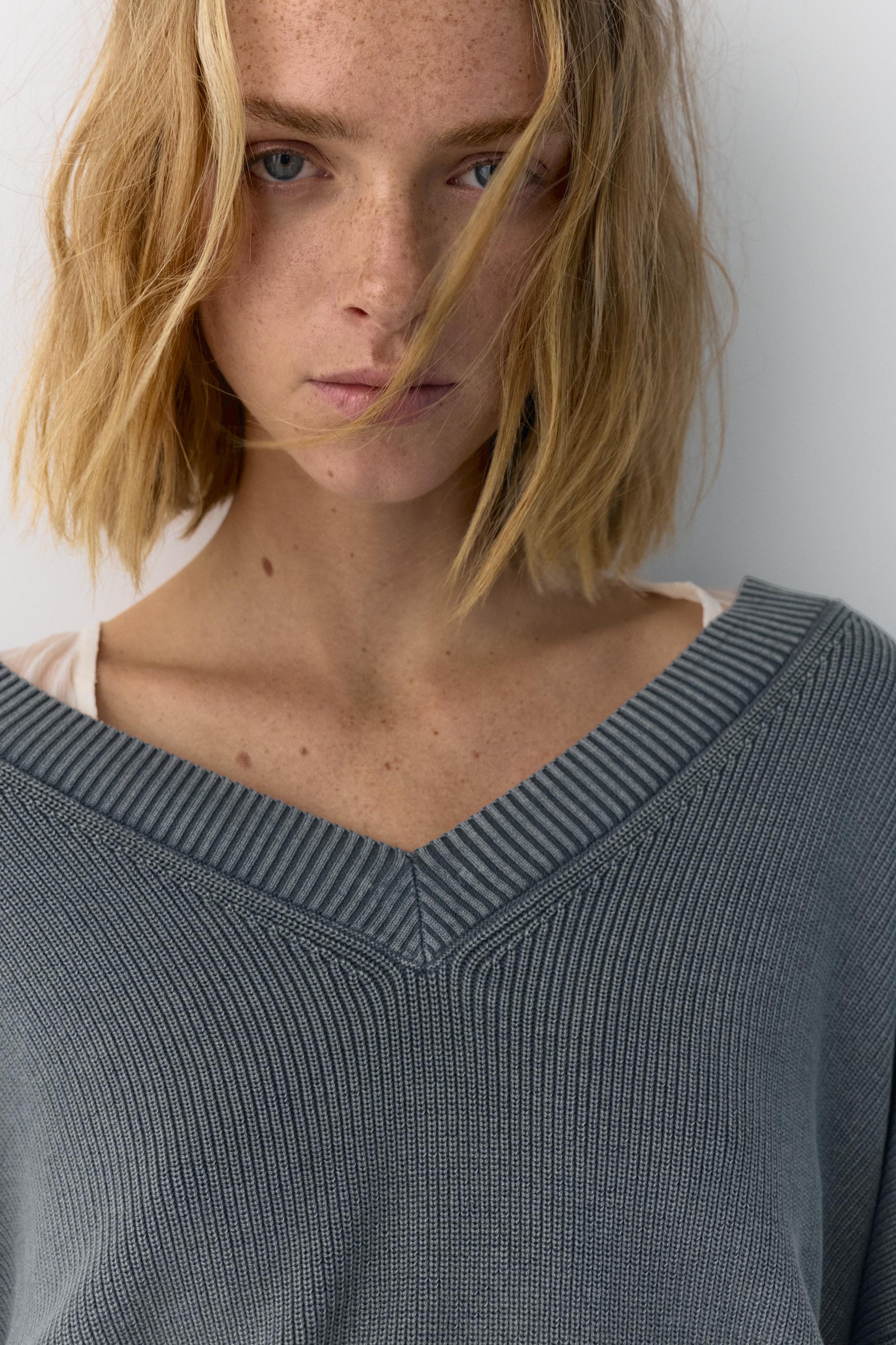 V yaka kazak - Görsel 16