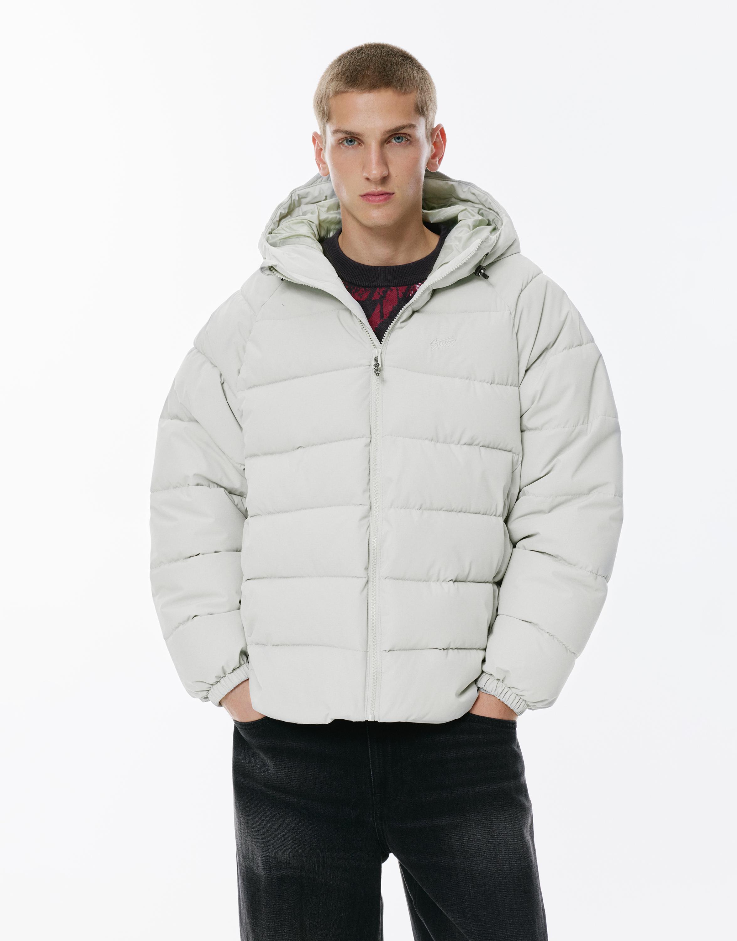 Kapüşonlu şişme STWD mont - Görsel 27