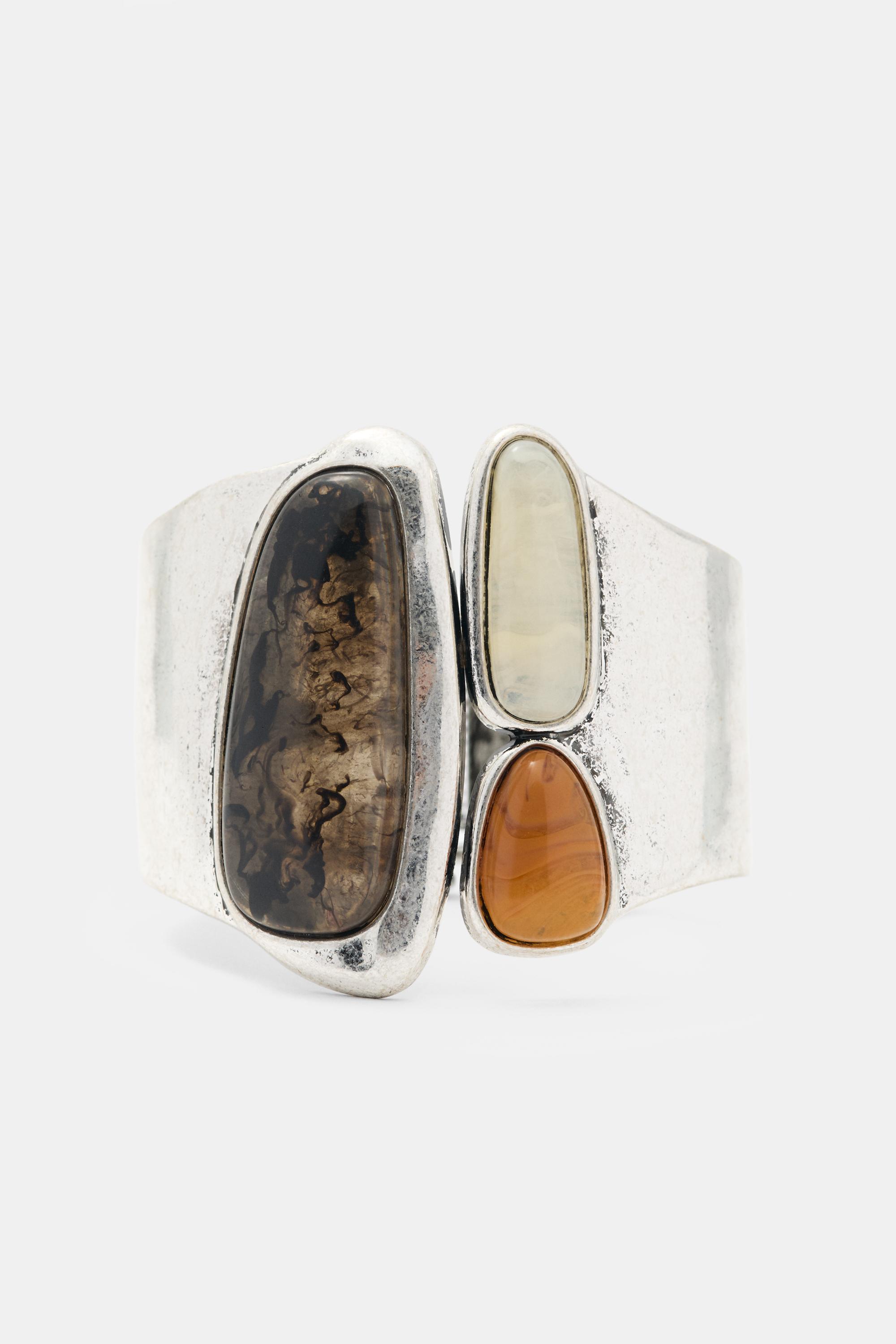 Bracciale Rigido Con Pietre