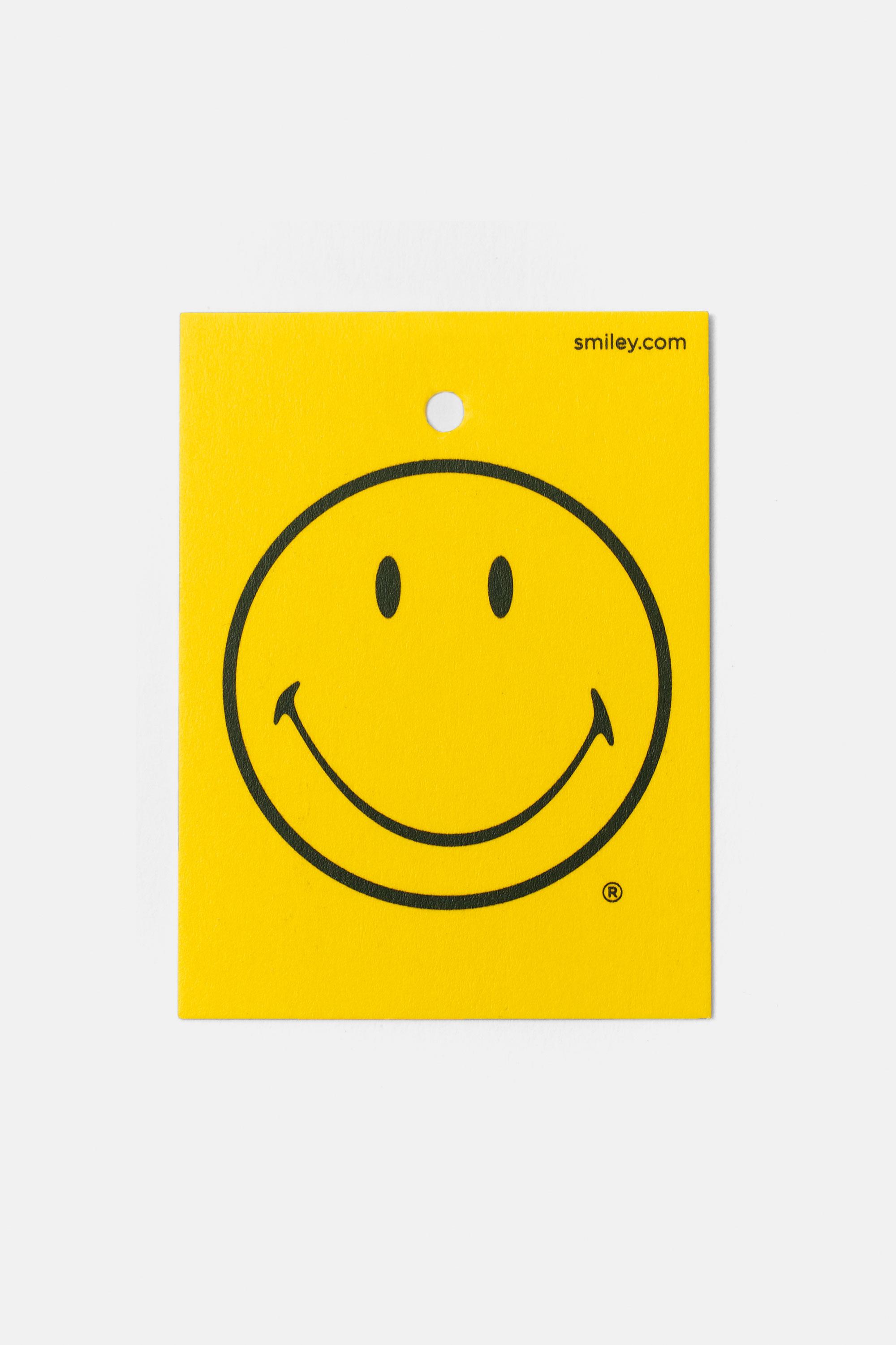 Smiley Yin Yang T-shirt — White