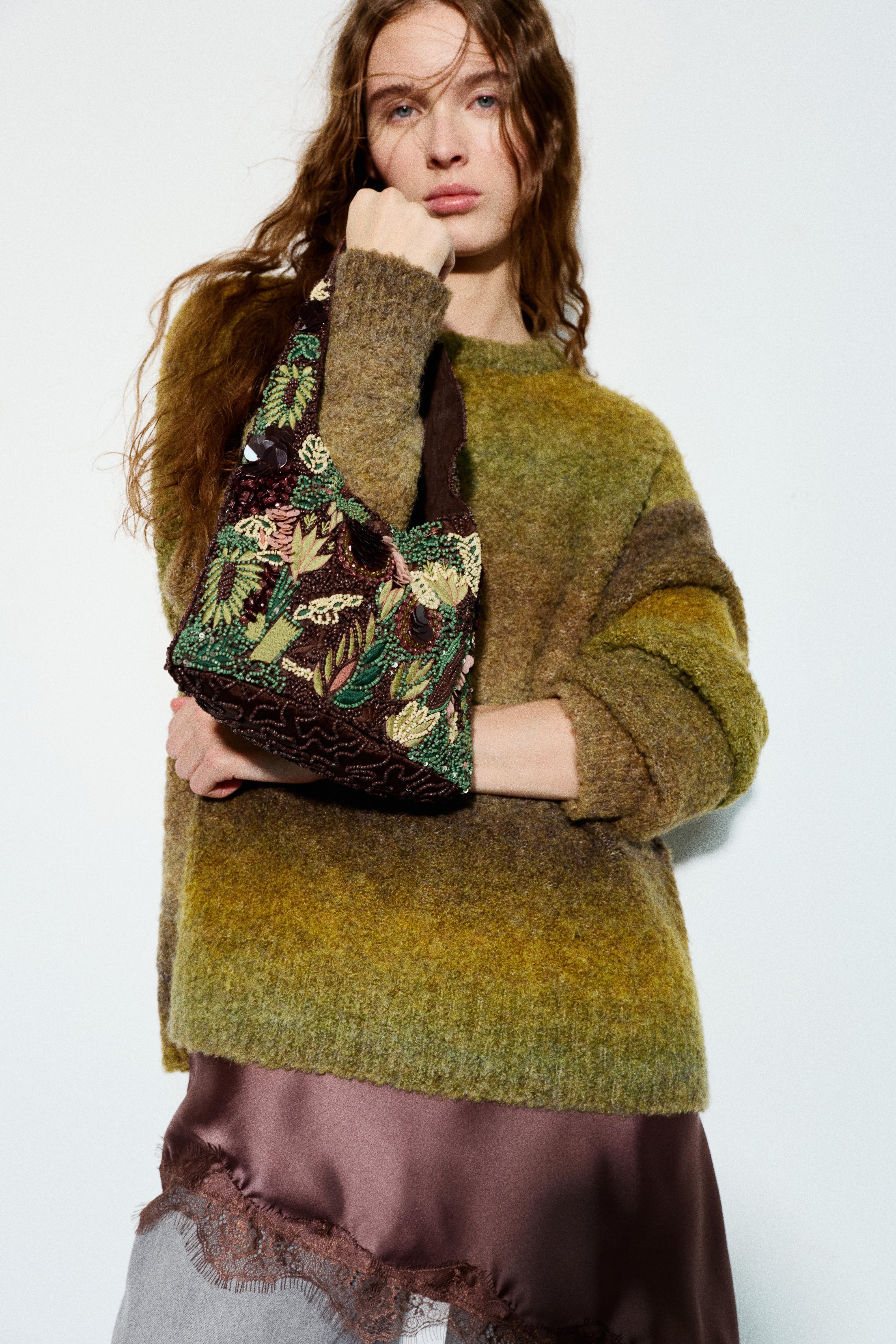 Boncuklu omuz çantası - Görsel 25