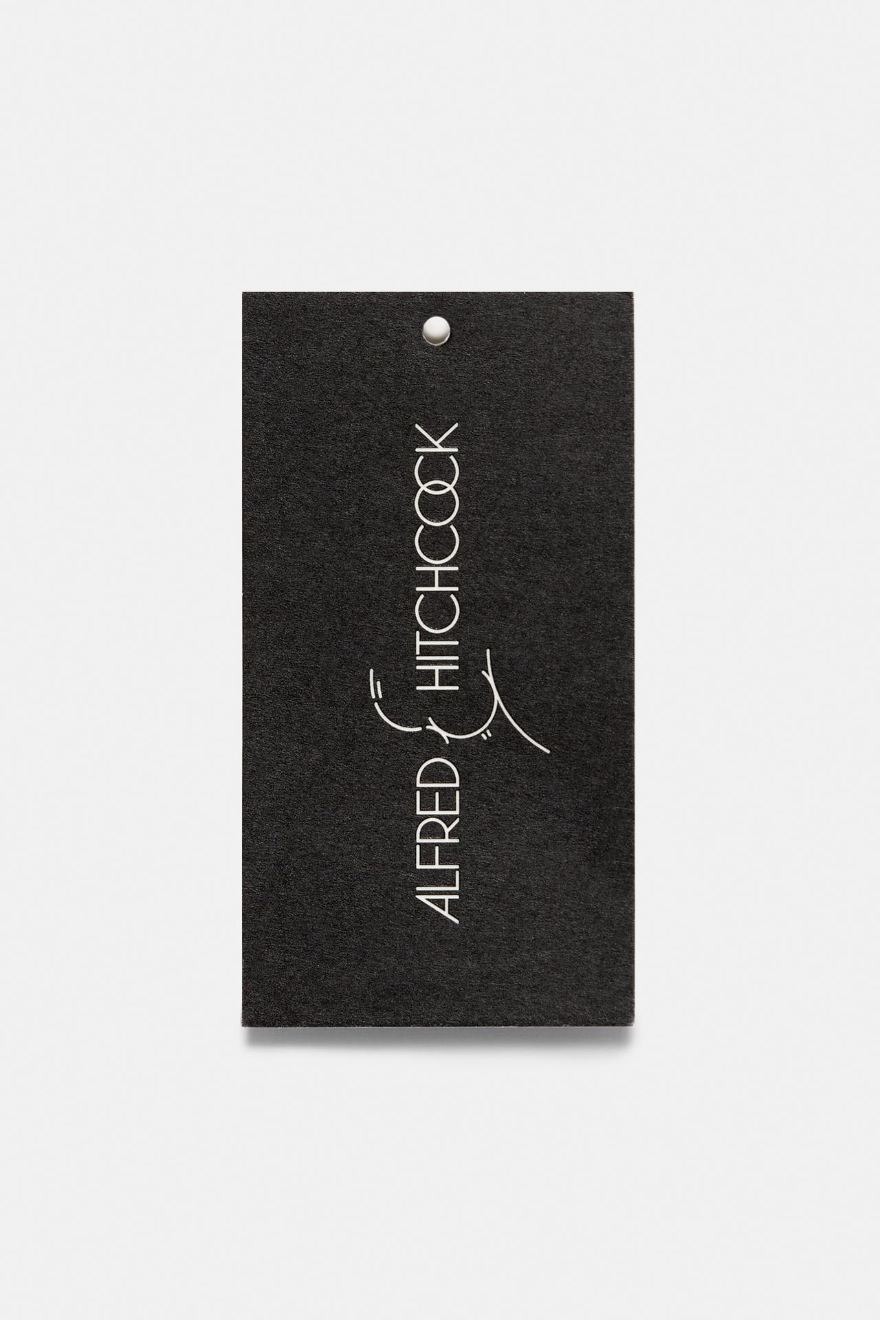 Hitchcock hood sweatshirt — Grey marl