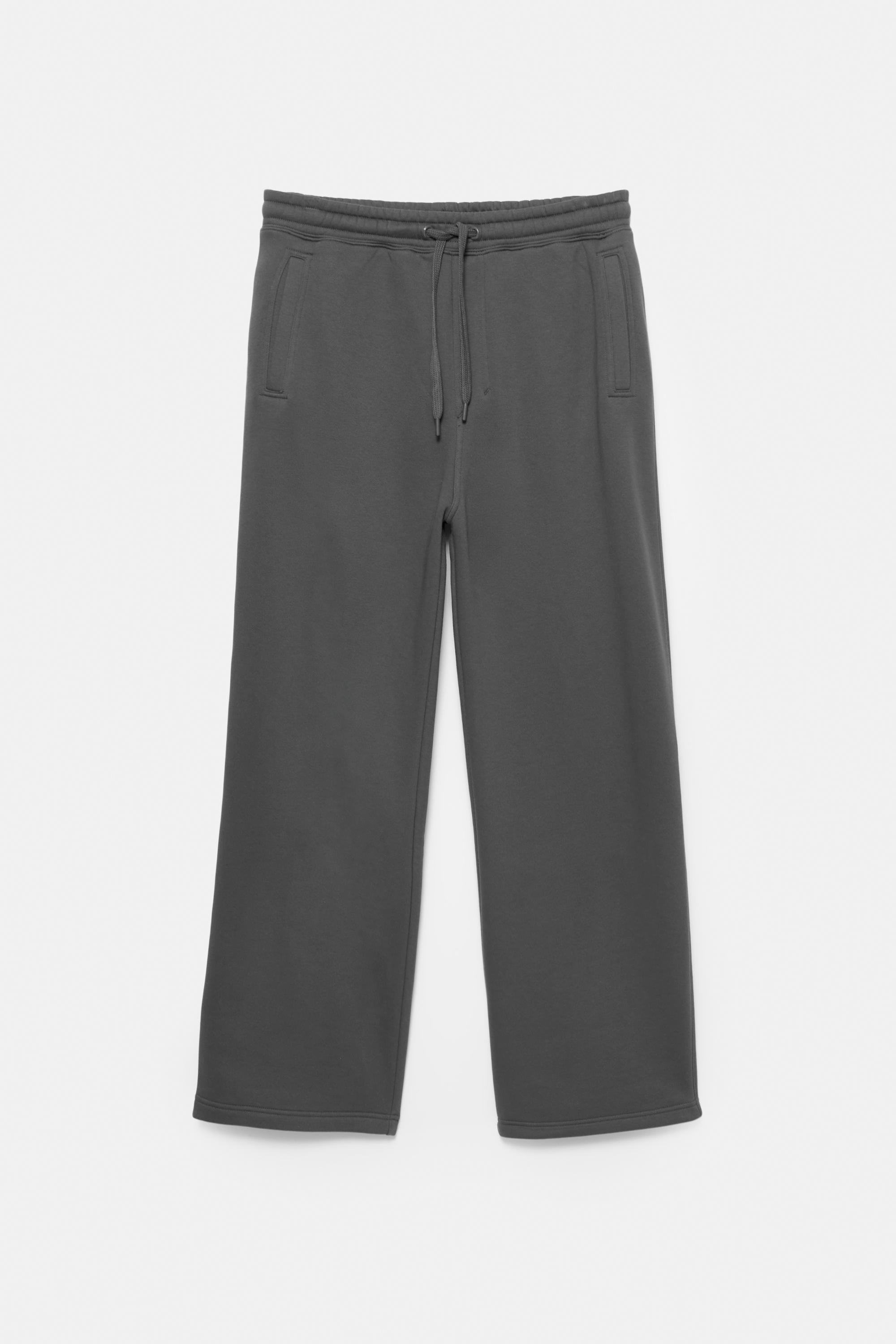 Basic baggy tracksuit bottoms — Anthracite grey