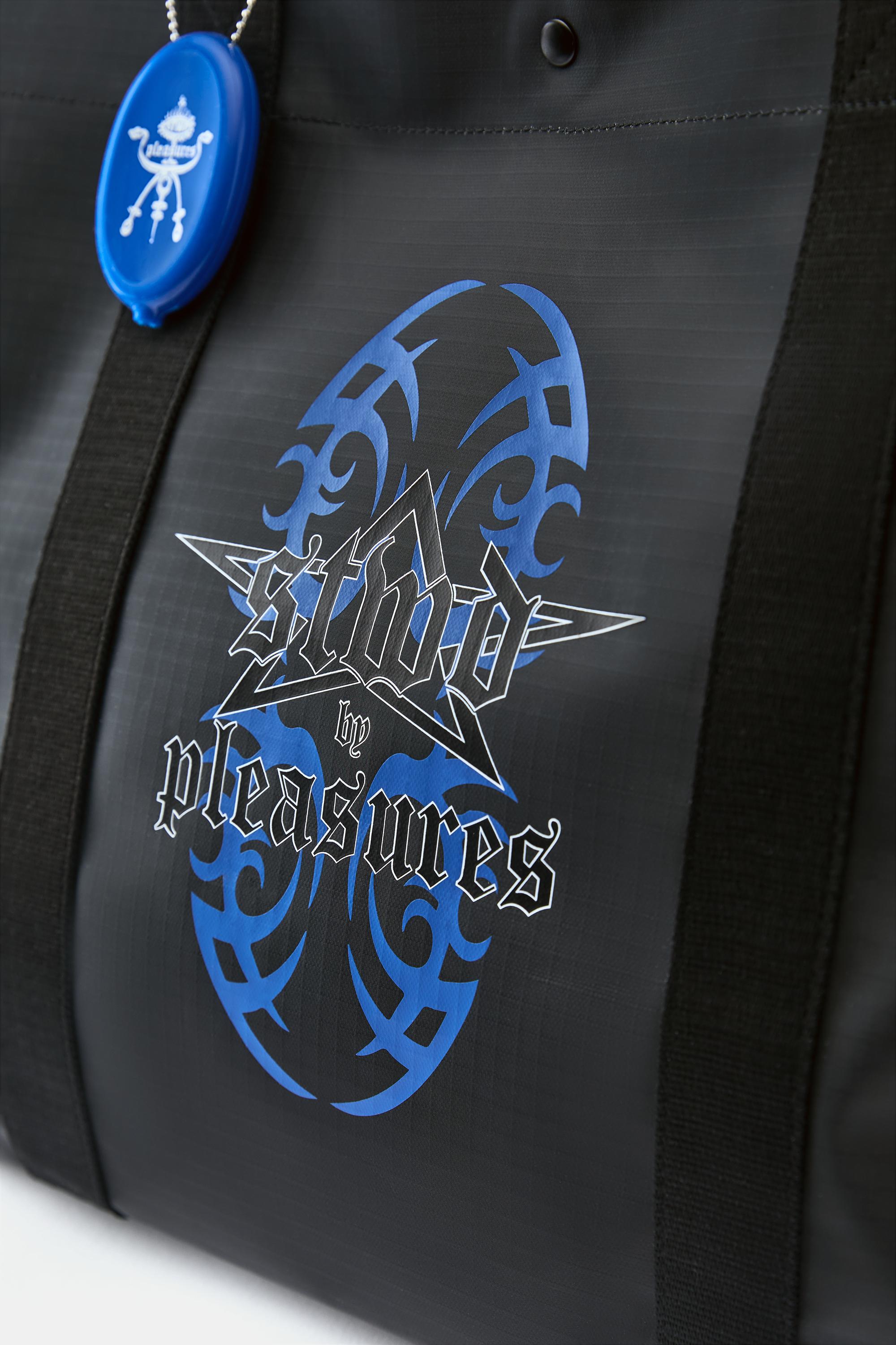 Pleasures tote bag — Black