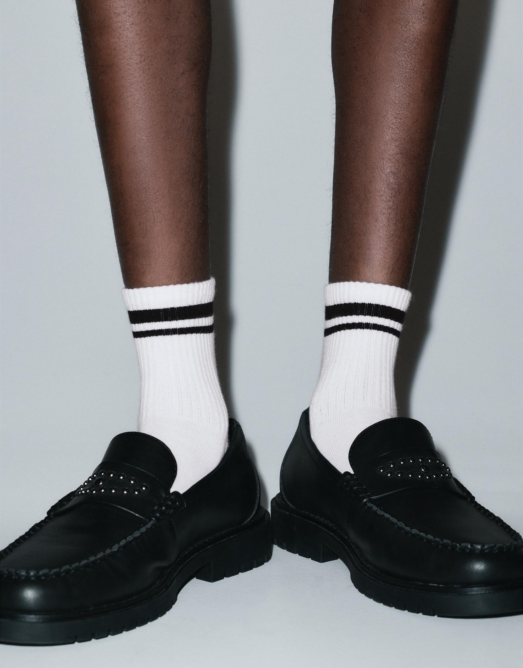 3 çift çizgili çorap paketi - Görsel 7