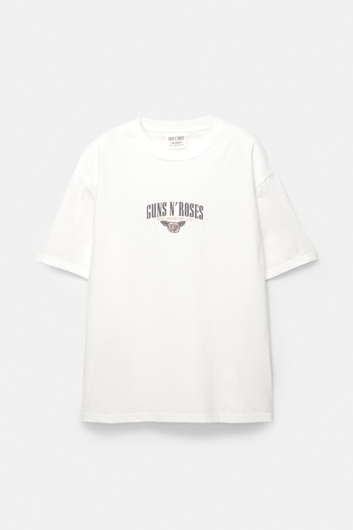 T-shirt Guns N´ Roses PULL&BEAR