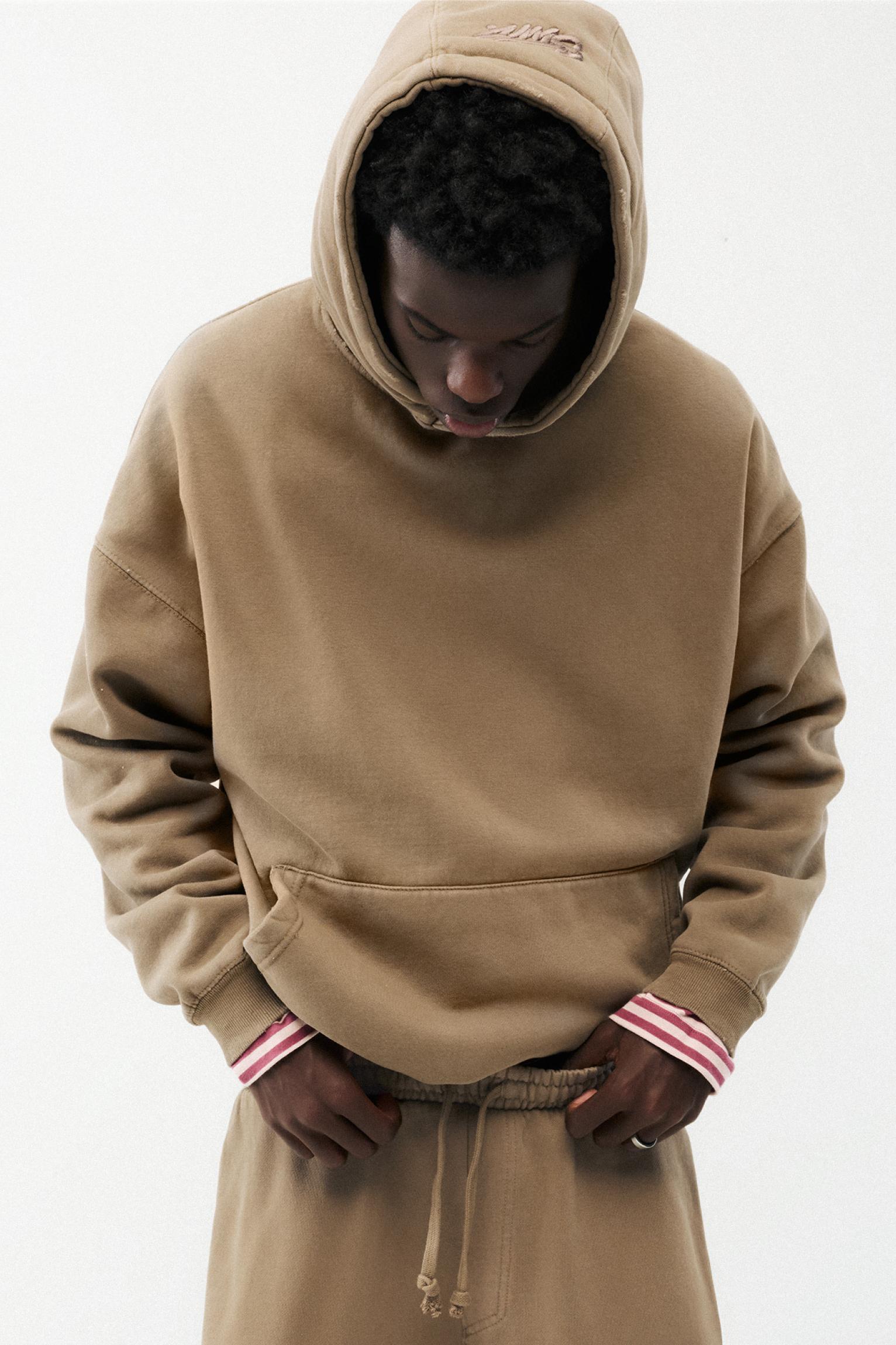 Sweat À Capuche Délavé Stwd
