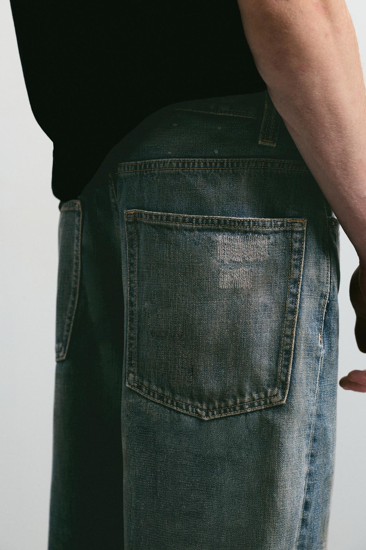 Relaxed fit baggy jeans — Indigo
