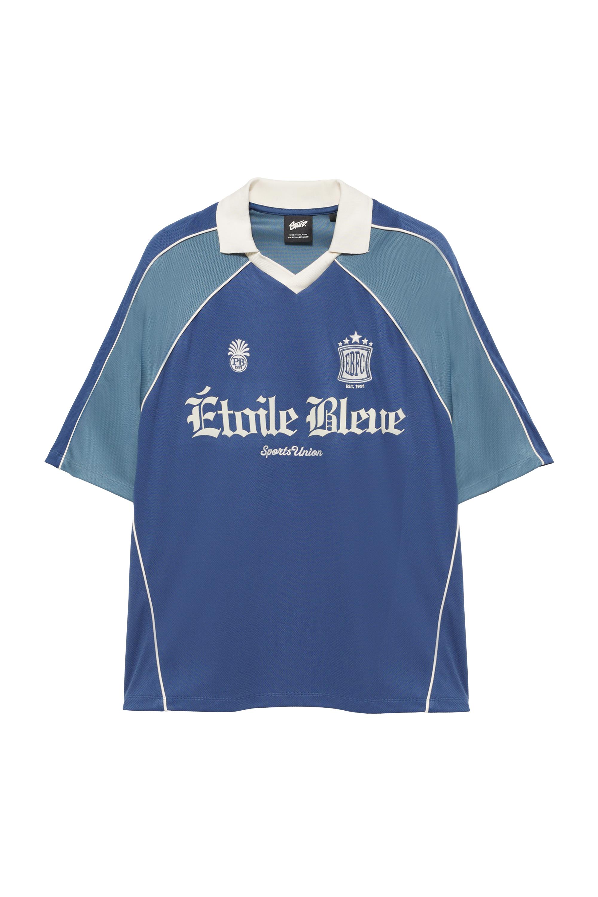 STWD grafik detaylı futbol polo - Görsel 3