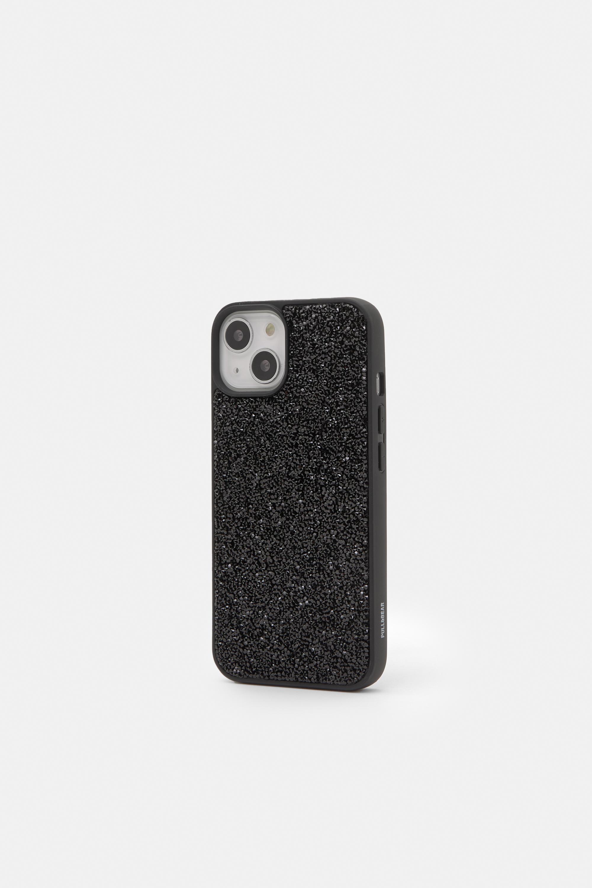 Shimmery iPhone case — Black