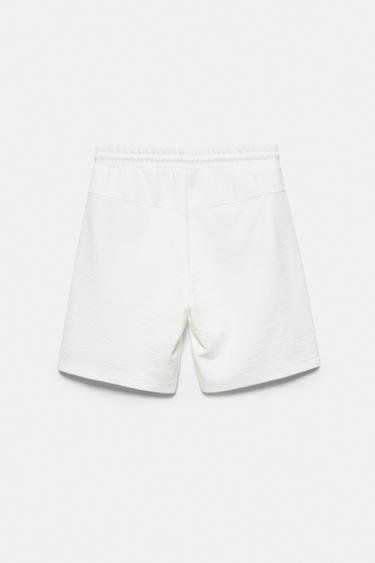 Relaxed fit Bermuda shorts — Off white 8