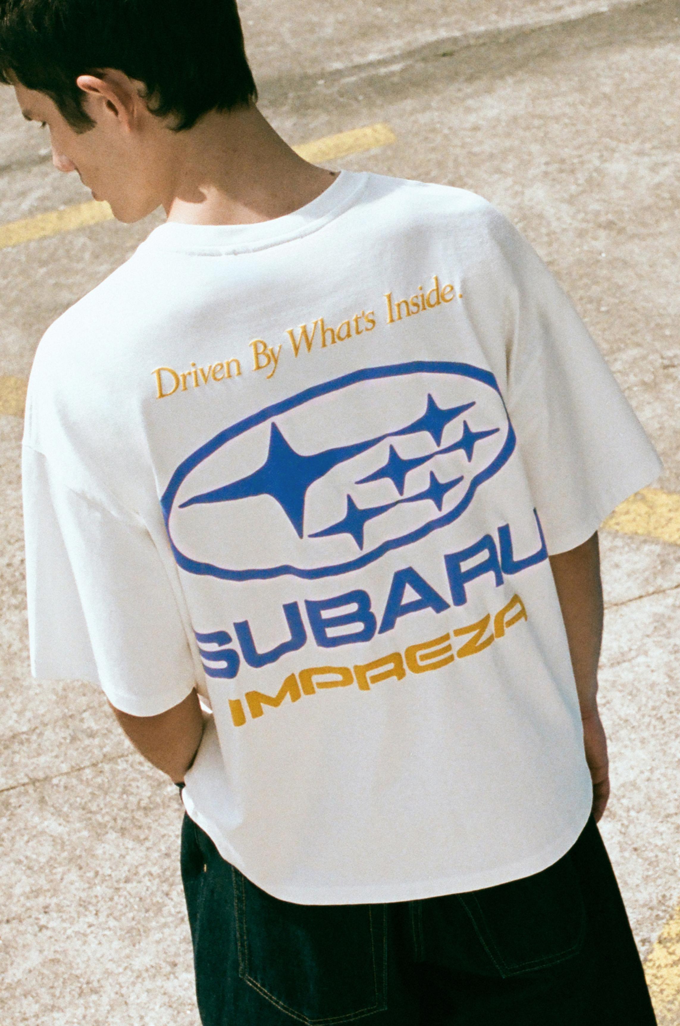 T-Shirt Branca Subaru
