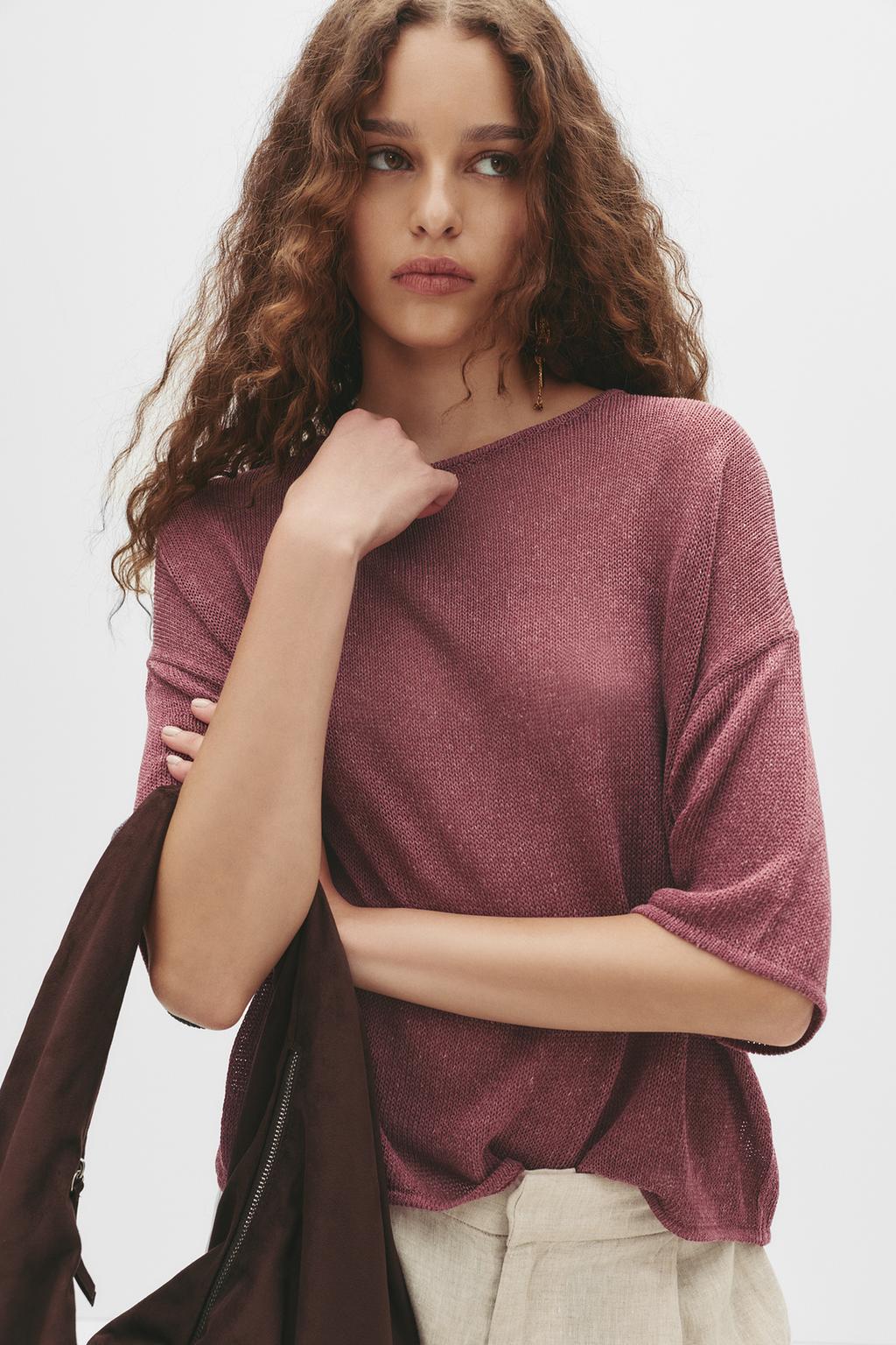 Kurzarm-Pullover PULL&BEAR