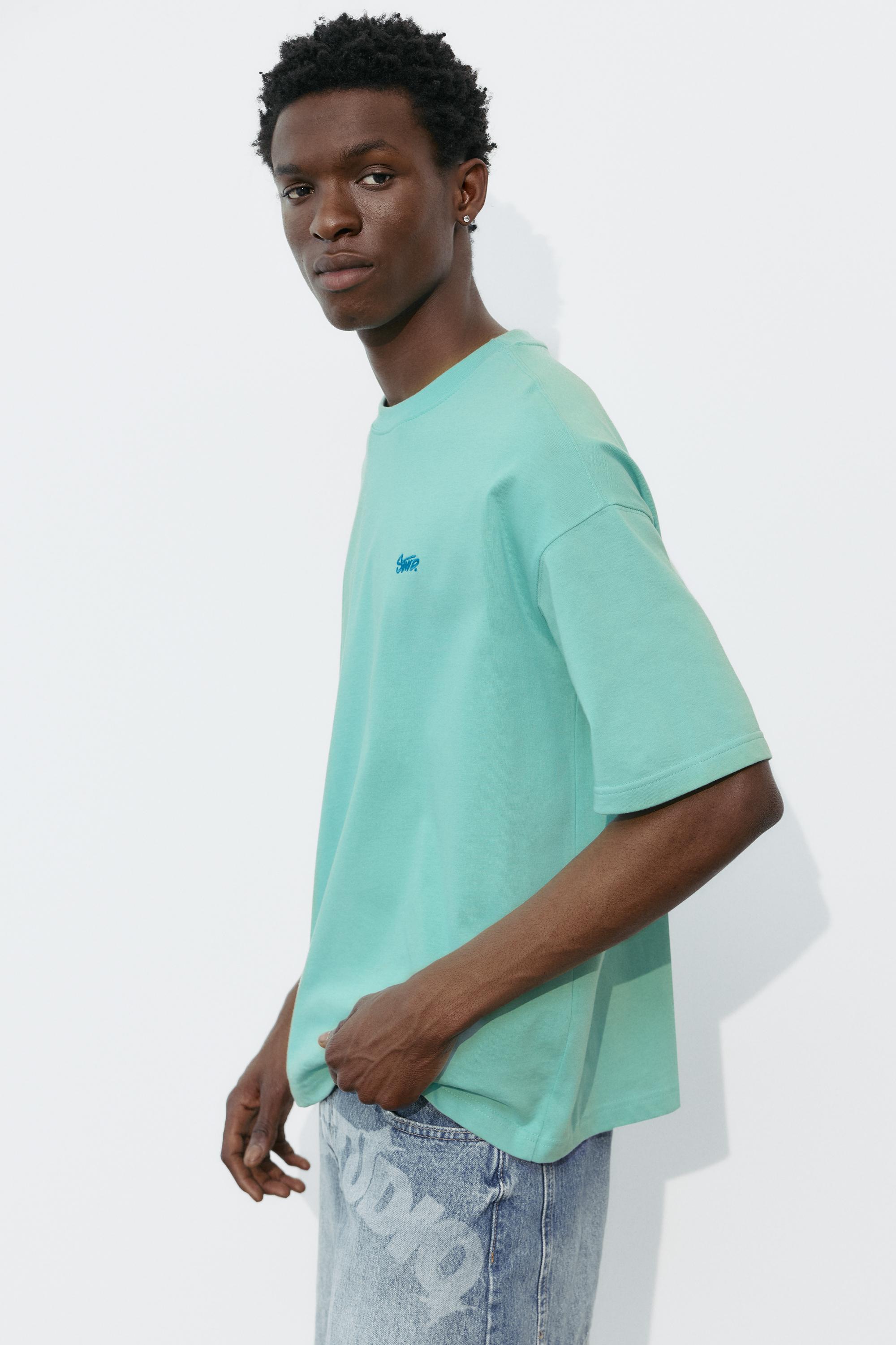 STWD logo boxy T-shirt — Green