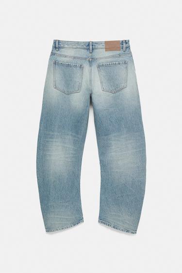Low-rise baggy jeans — Medium blue 6