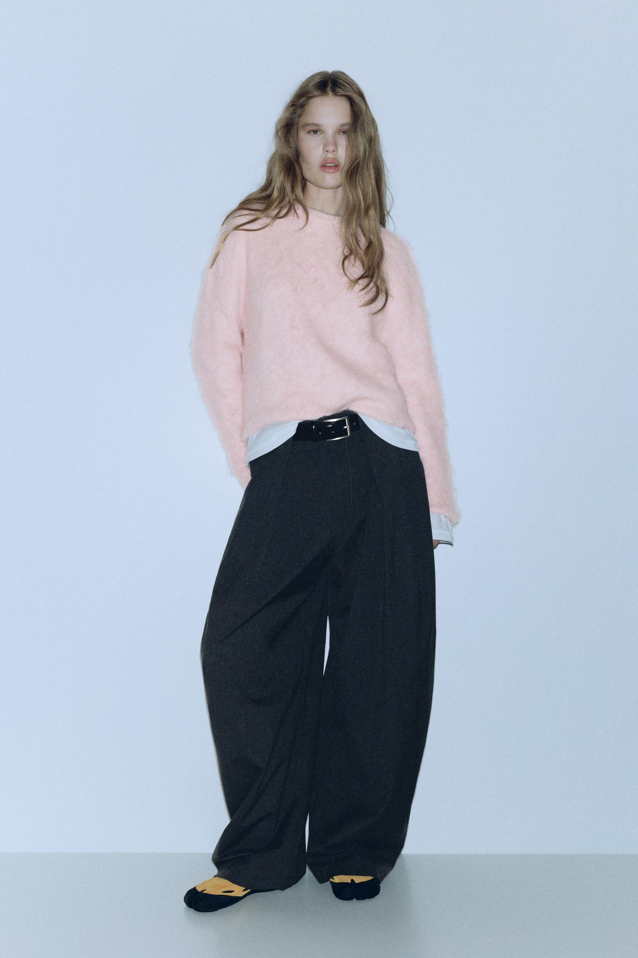 Regular fit jumper — Rose pink