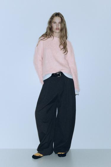 Regular fit jumper — Rose pink 4