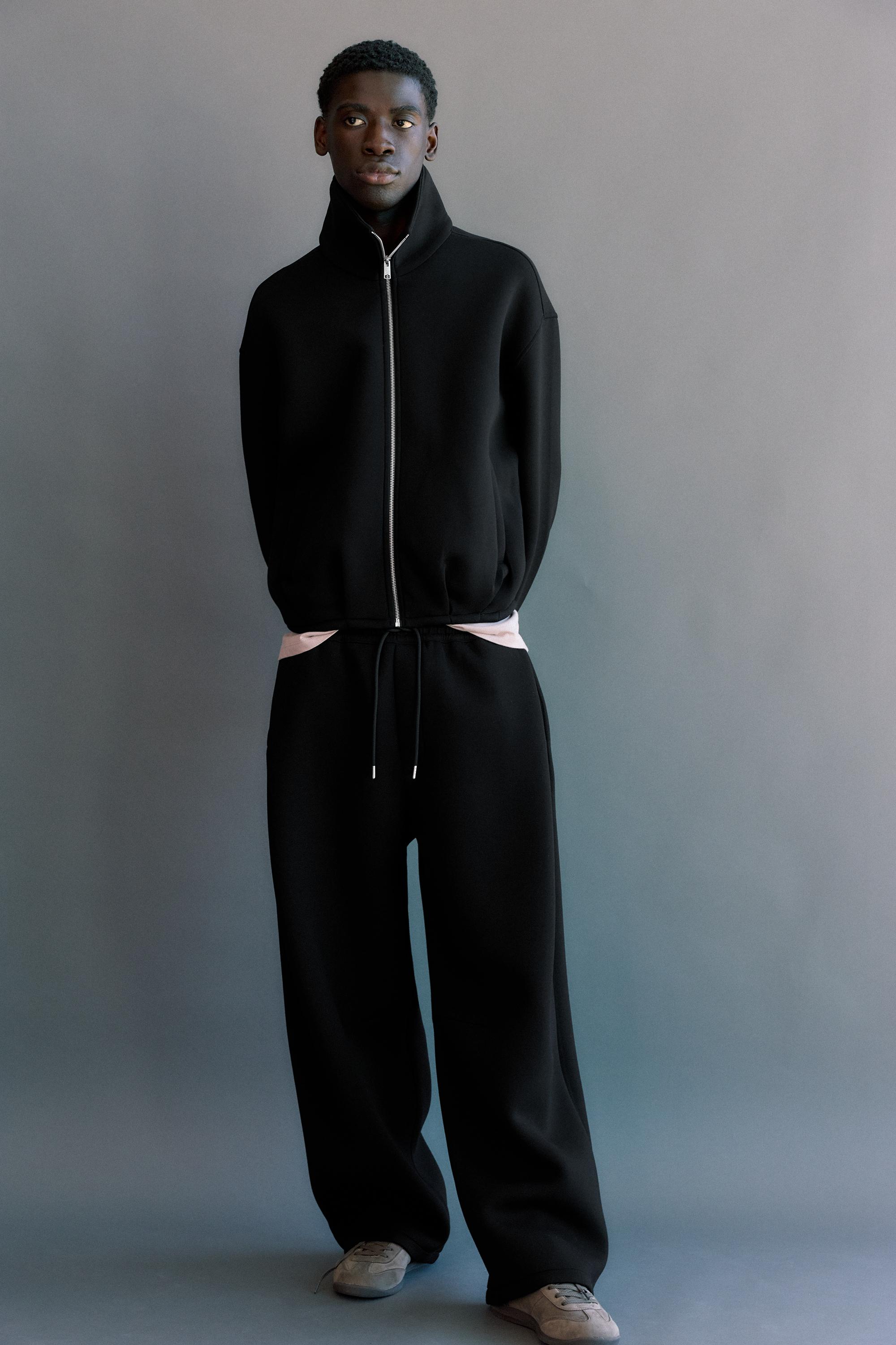 Relaxed fit sweatpants — Black
