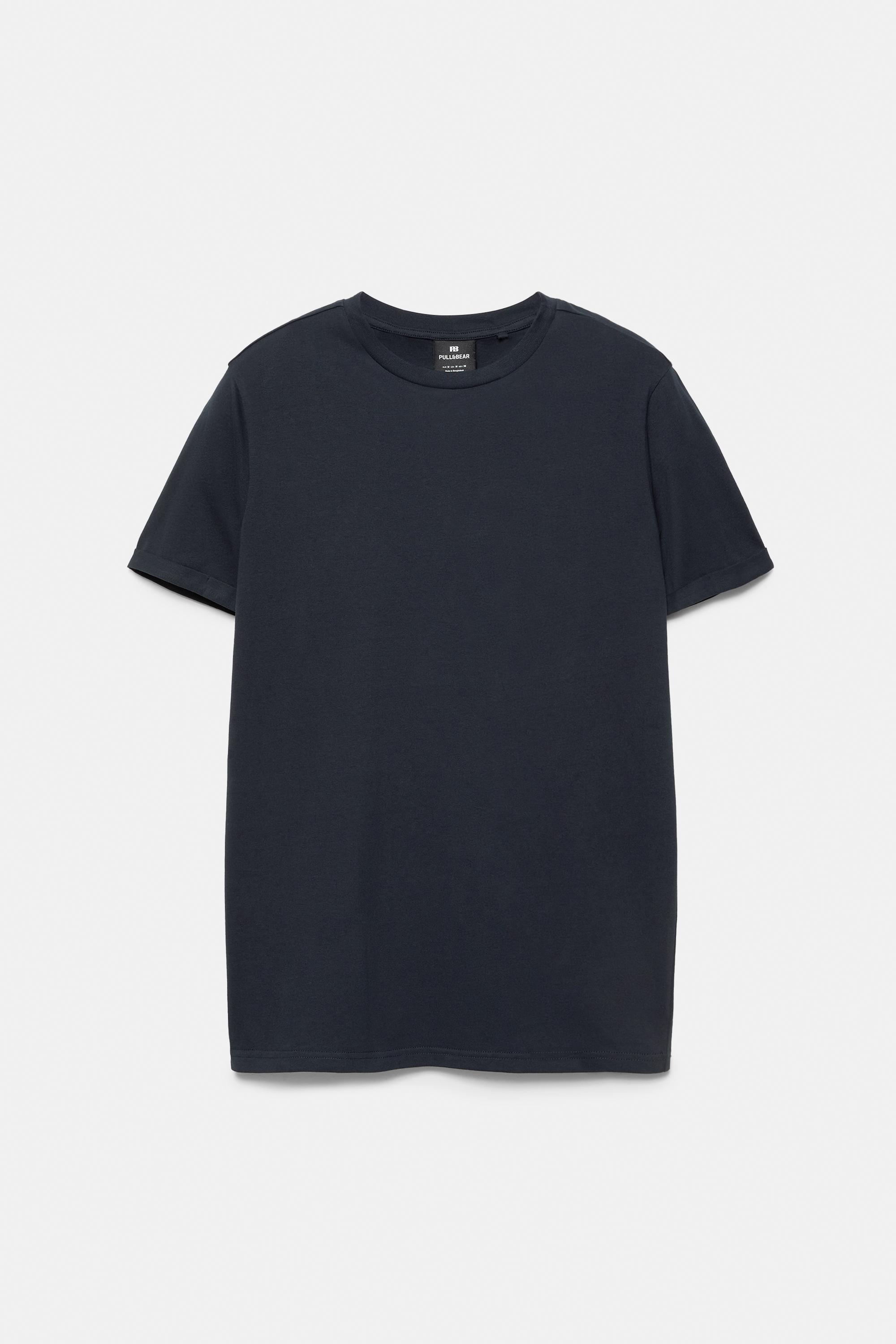 Muscle fit T-shirt — Navy