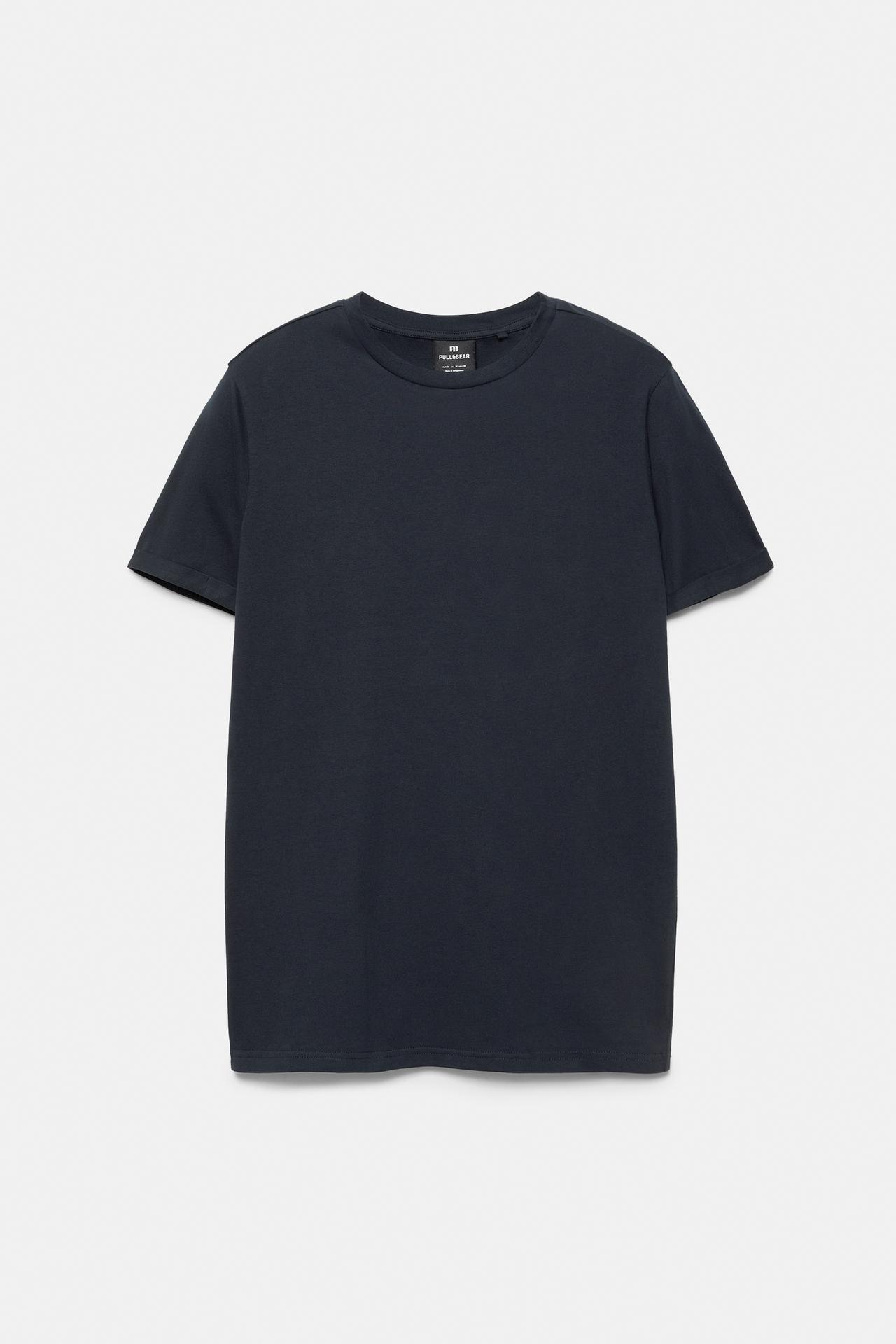 Muscle fit T-shirt — Navy