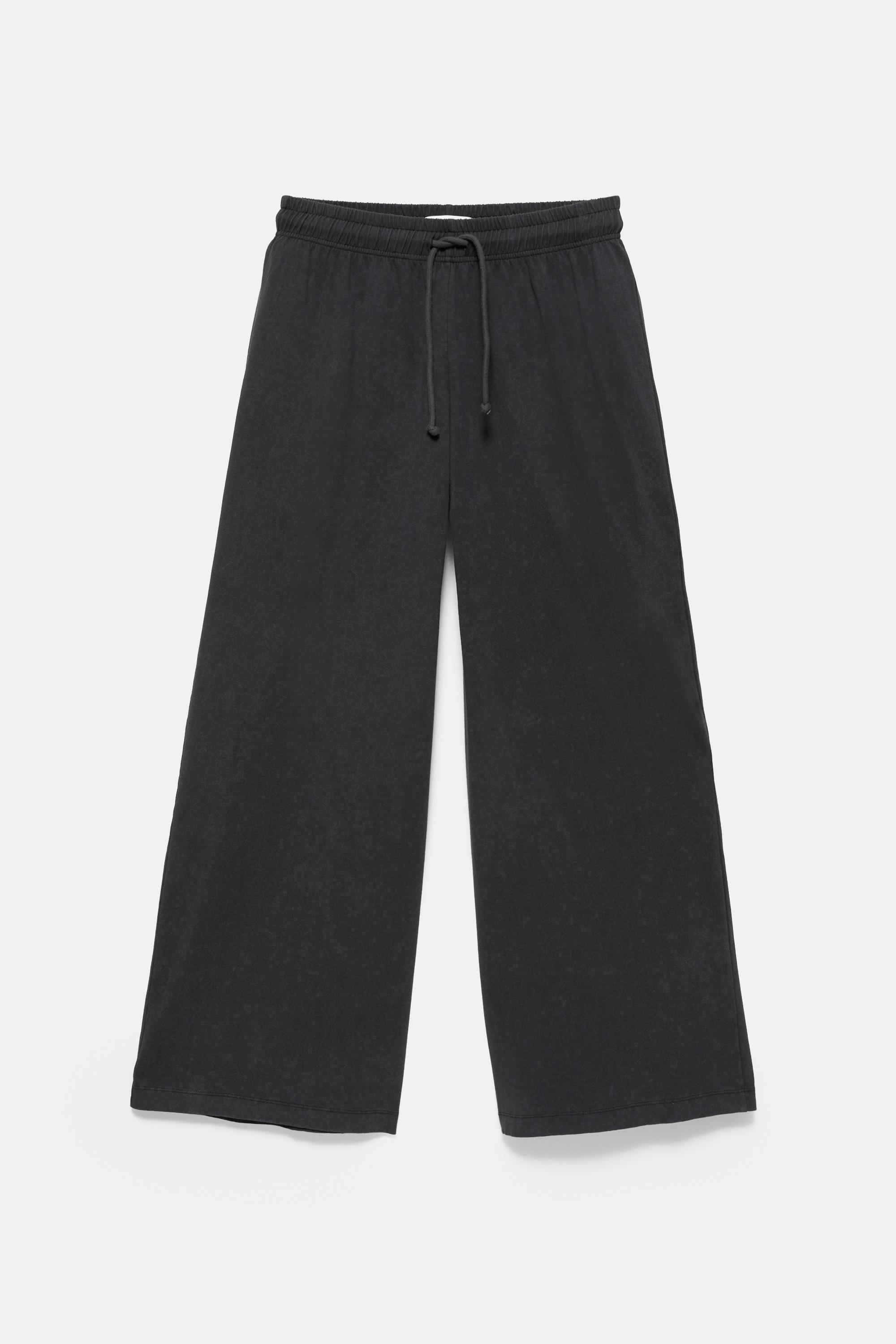 Wide-leg star trousers — Grey