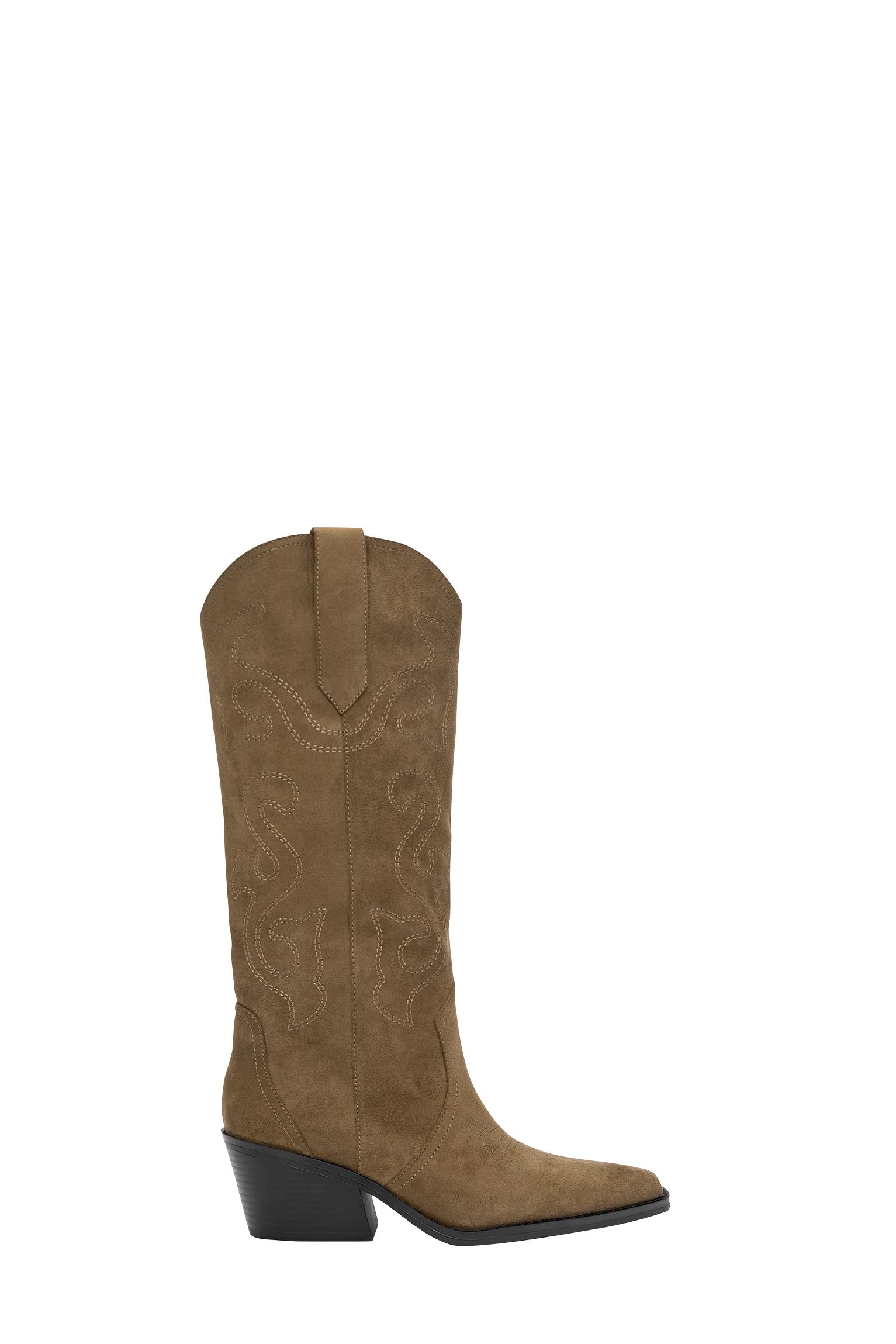 Cowboy boots — Brown
