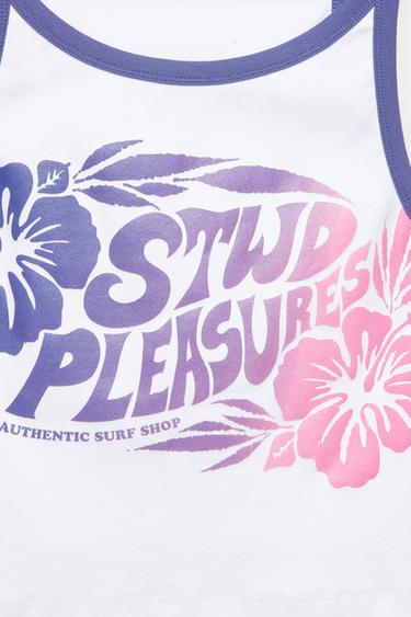 Pleasures x STWD tank top — White 9