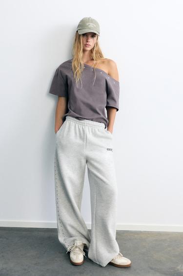 Asymmetric star T-shirt — Grey/Blue 4