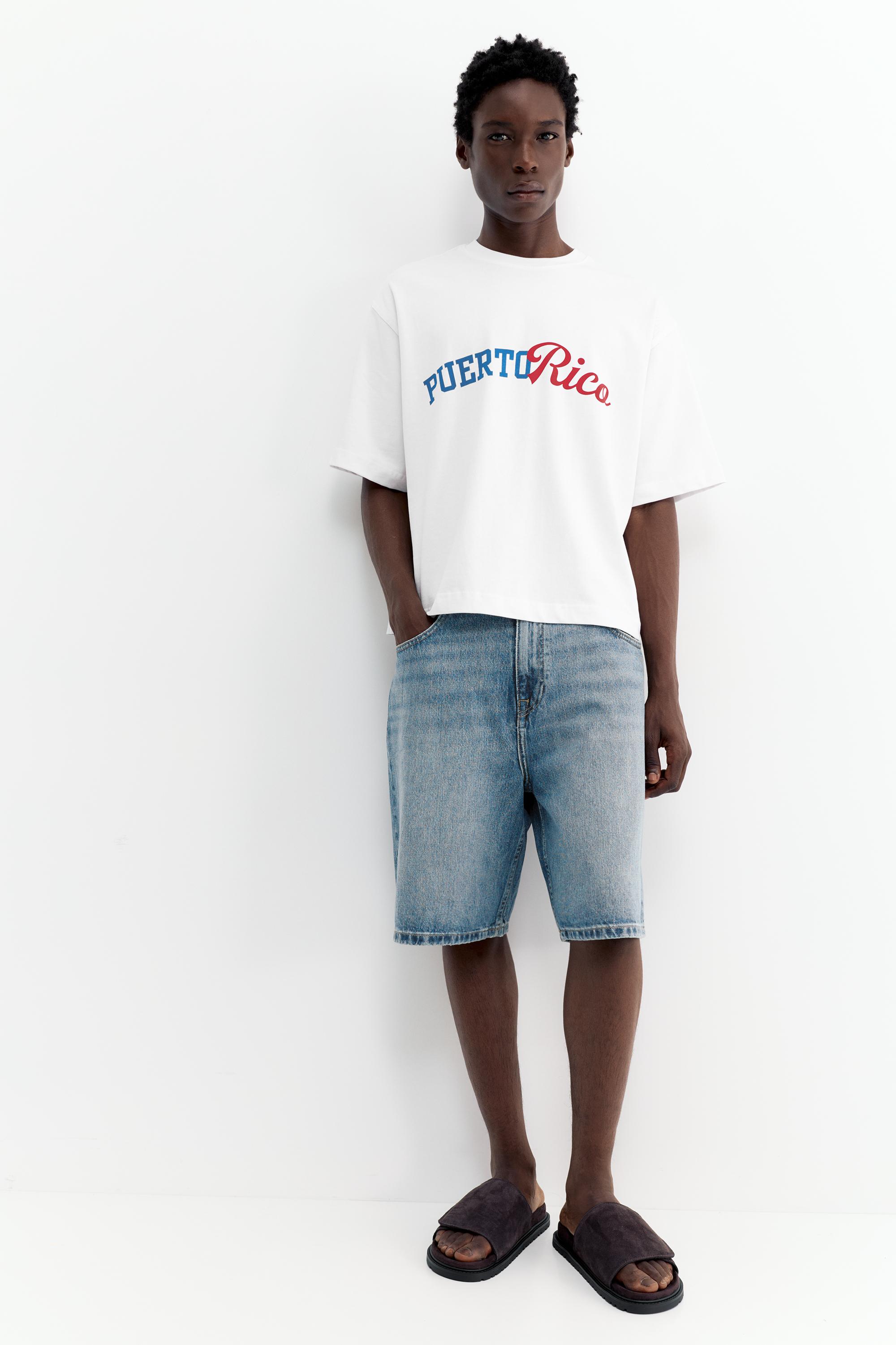 T-Shirt Cropped Puerto Rico