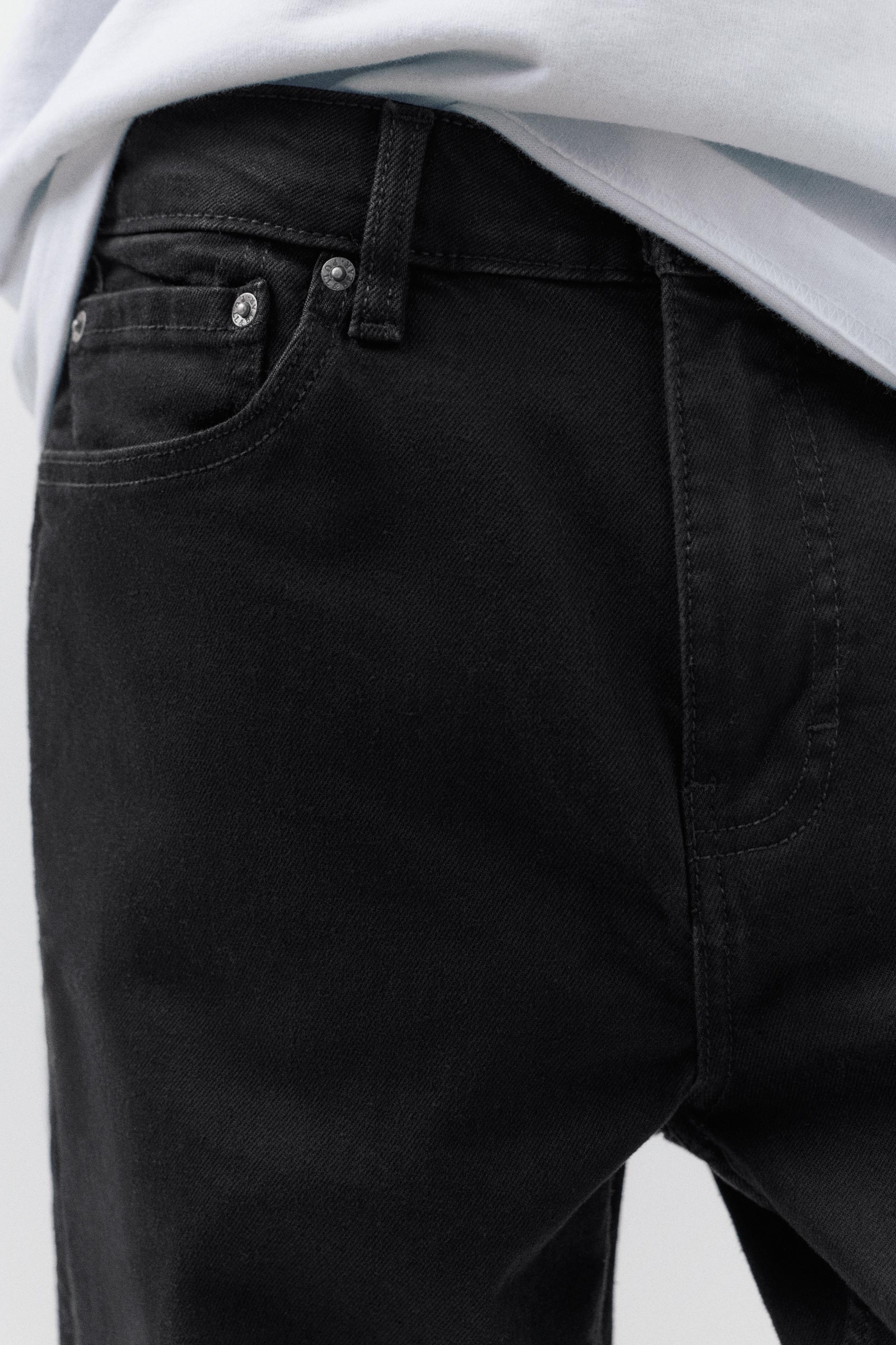 Slim fit jeans — Black
