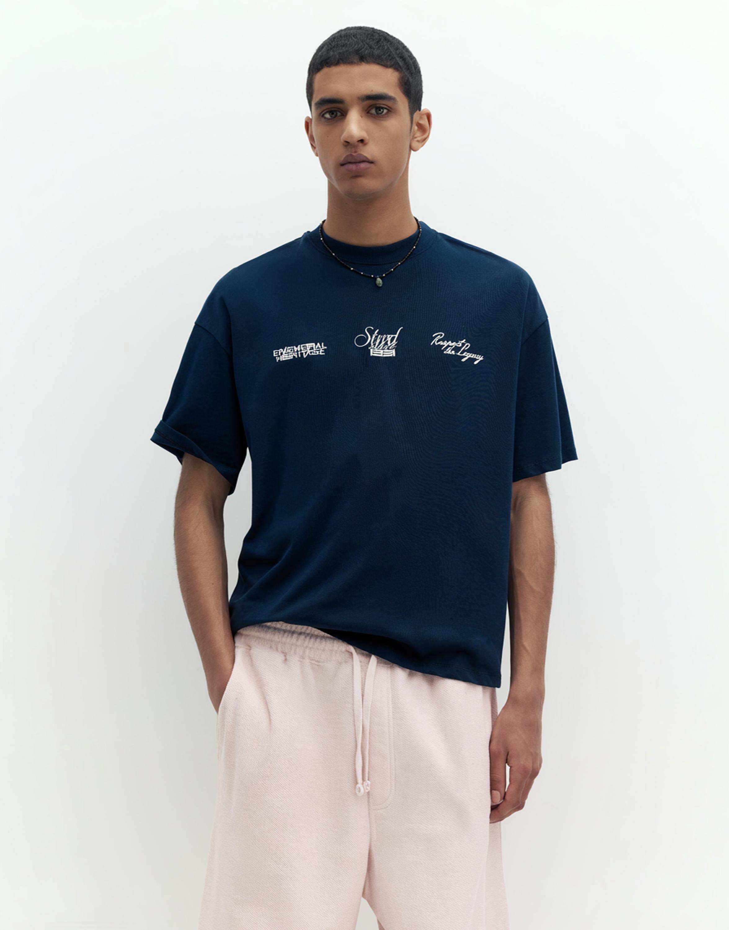 Mavi STWD grafik tişört - Görsel 8