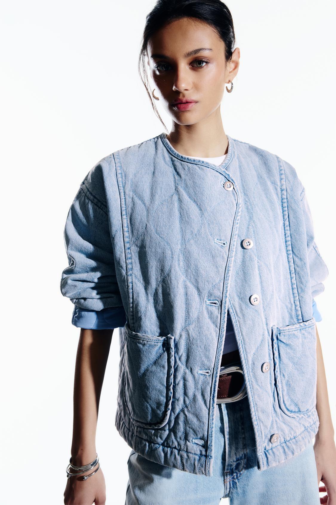 Chaqueta Vaquera Pull And Bear Chaquetas Punto Mujer Chaqueta