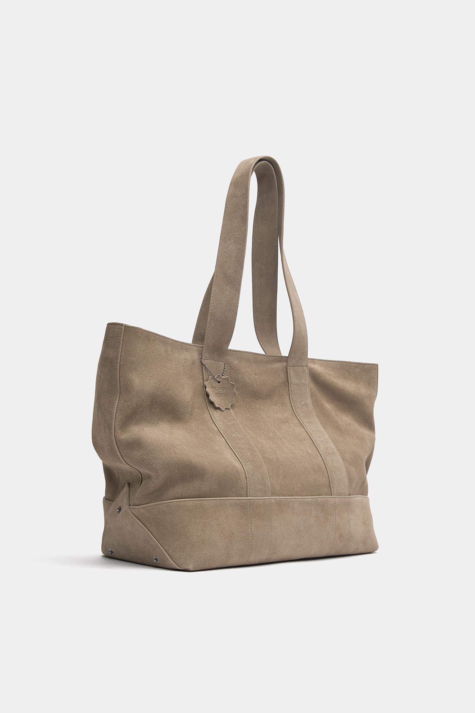 Deri shopper çanta - Görsel 3