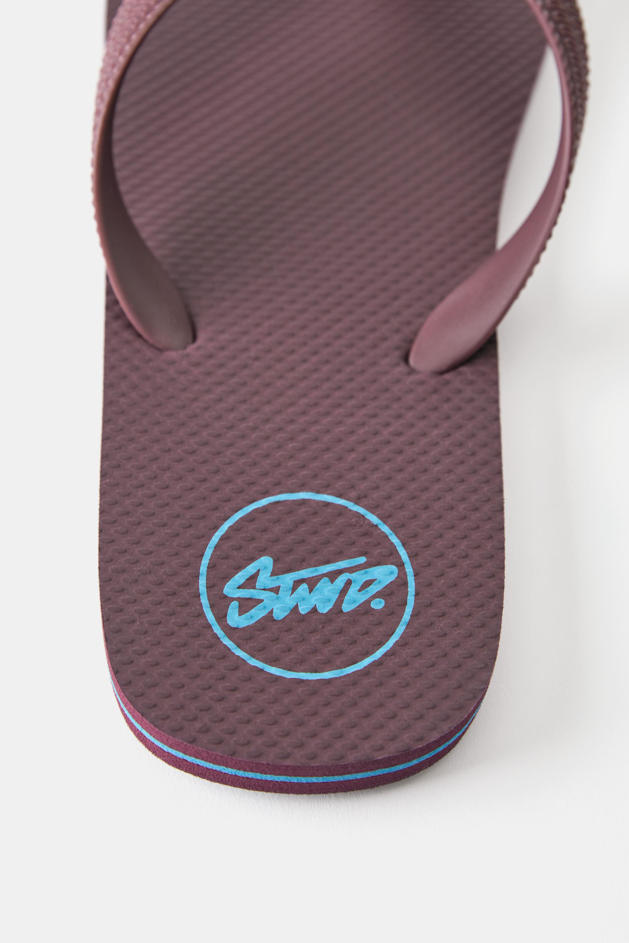 STWD sandals — Aubergine