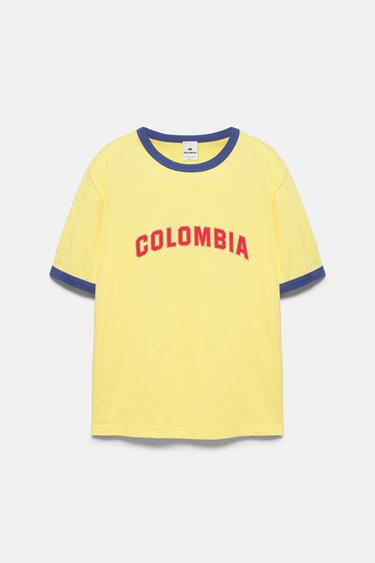 Colombia T-shirt — Yellow 5
