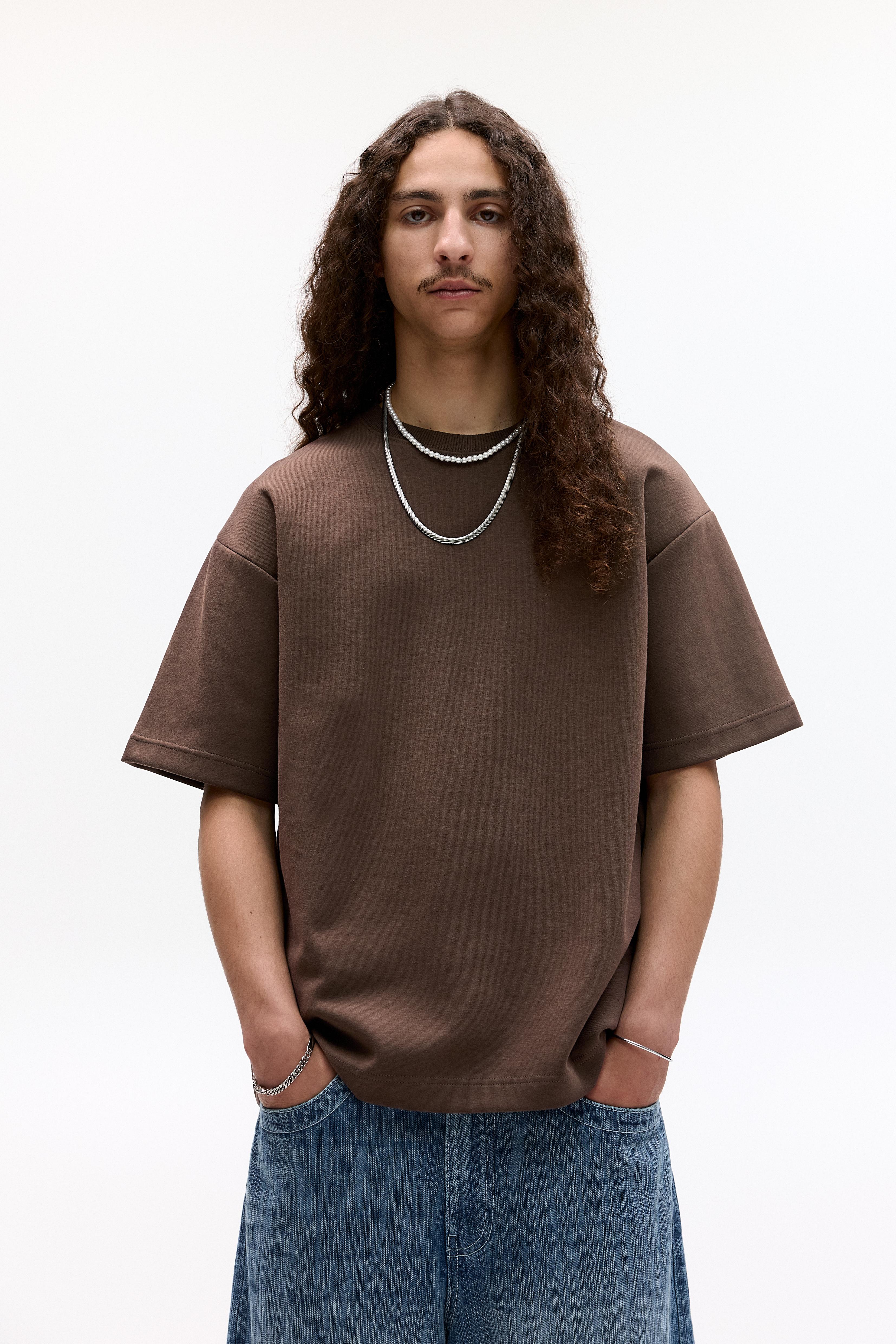 Basic kısa kollu sweatshirt - Görsel 16