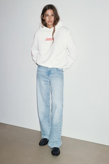 White text hoodie — Ice 2
