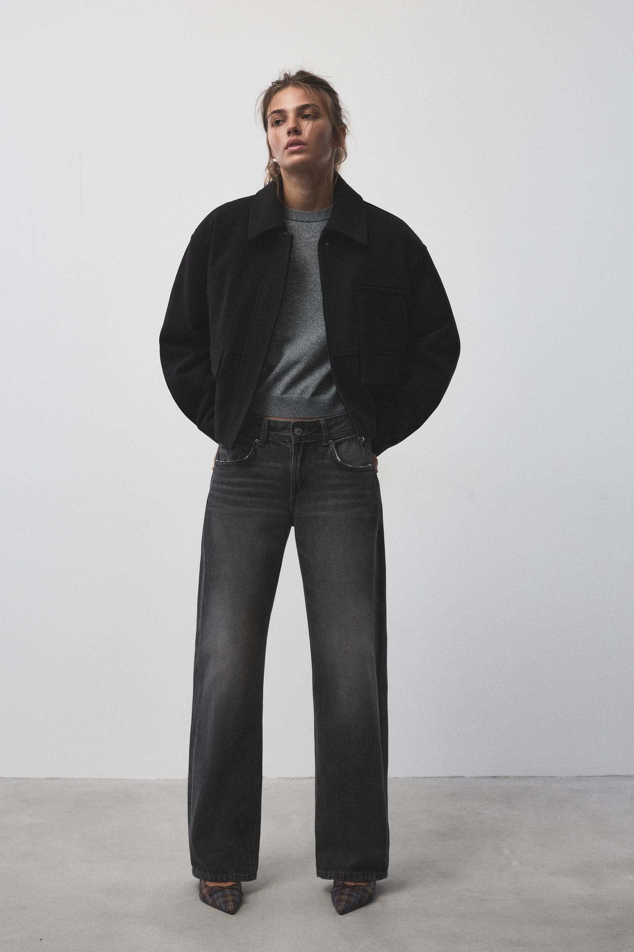 Felt jacket — Black