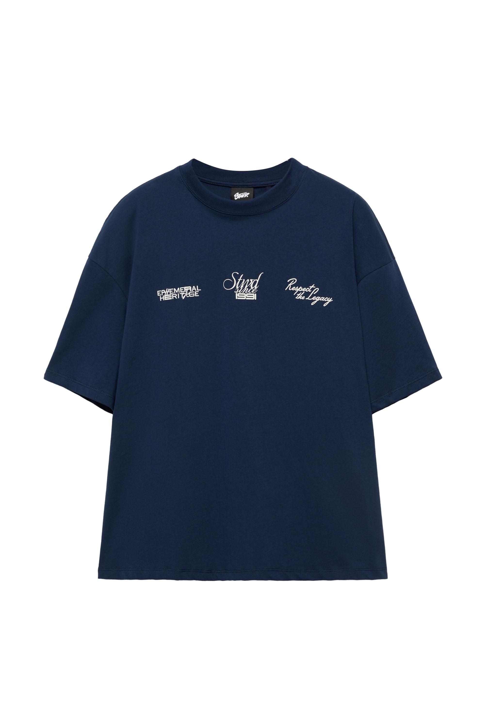 Mavi STWD grafik tişört - Görsel 3