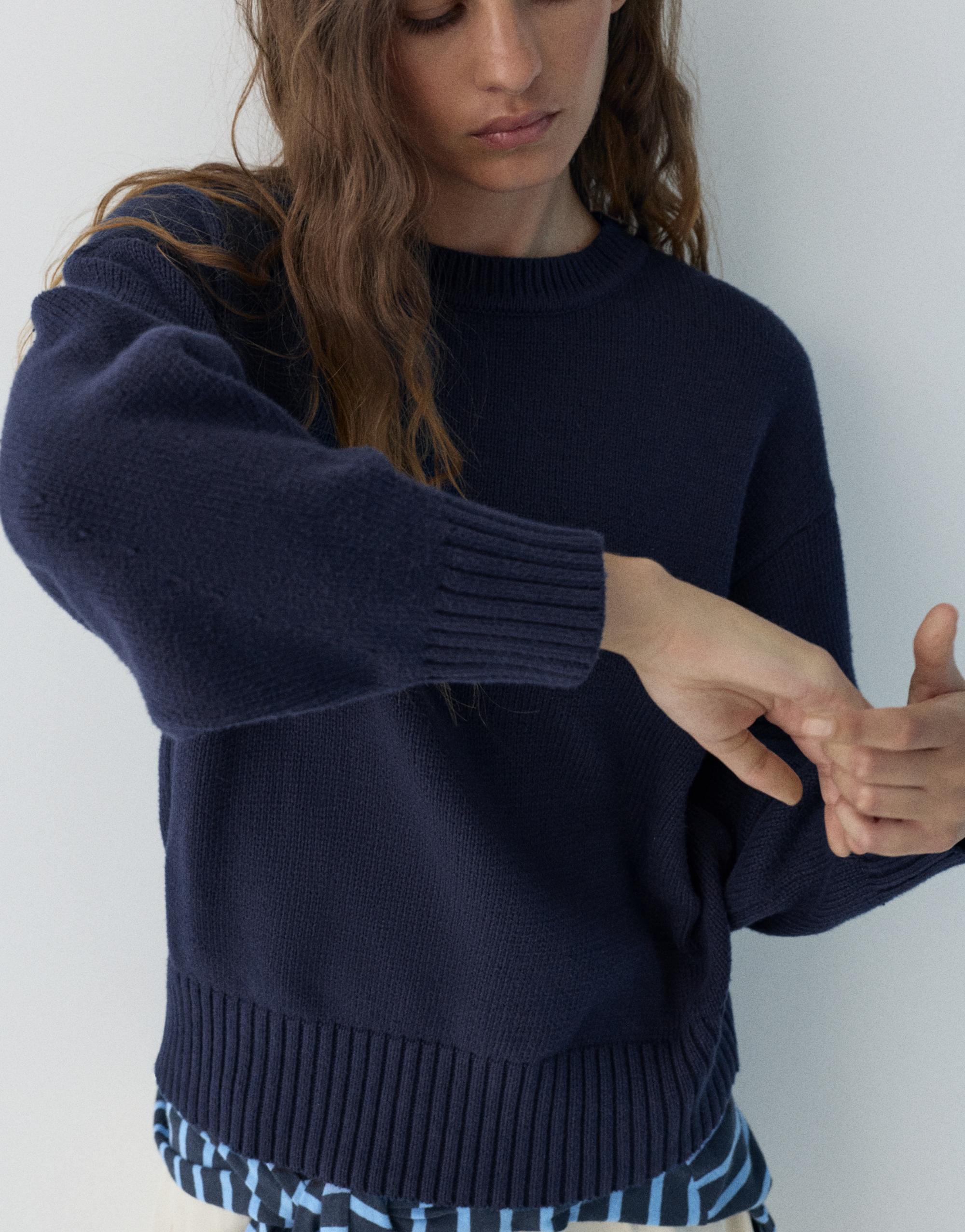 Oversize kazak - Görsel 35