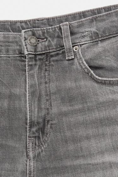 Ripped skinny jeans — Dark grey 8