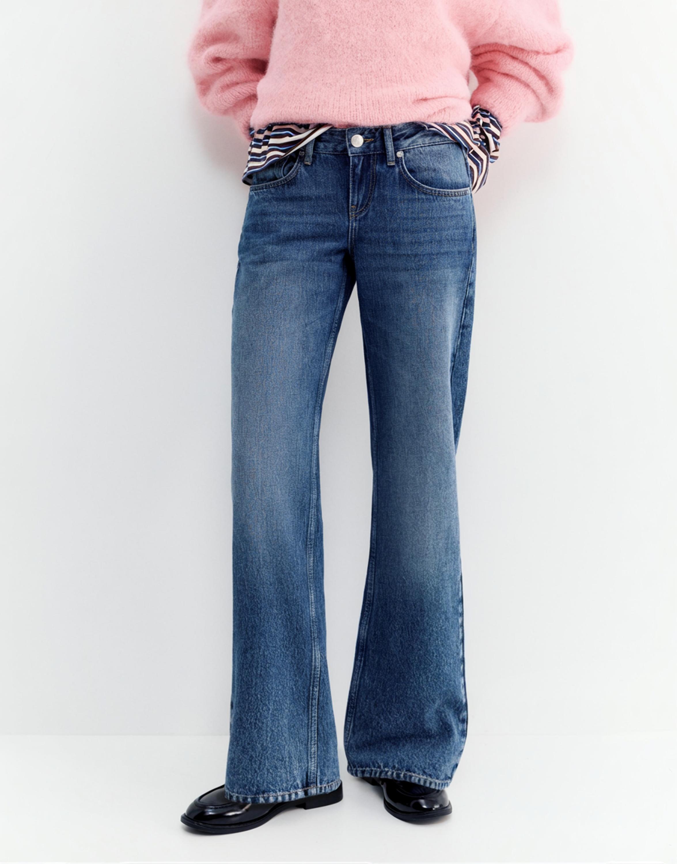 Yıldız detaylı straight fit jean - Görsel 55