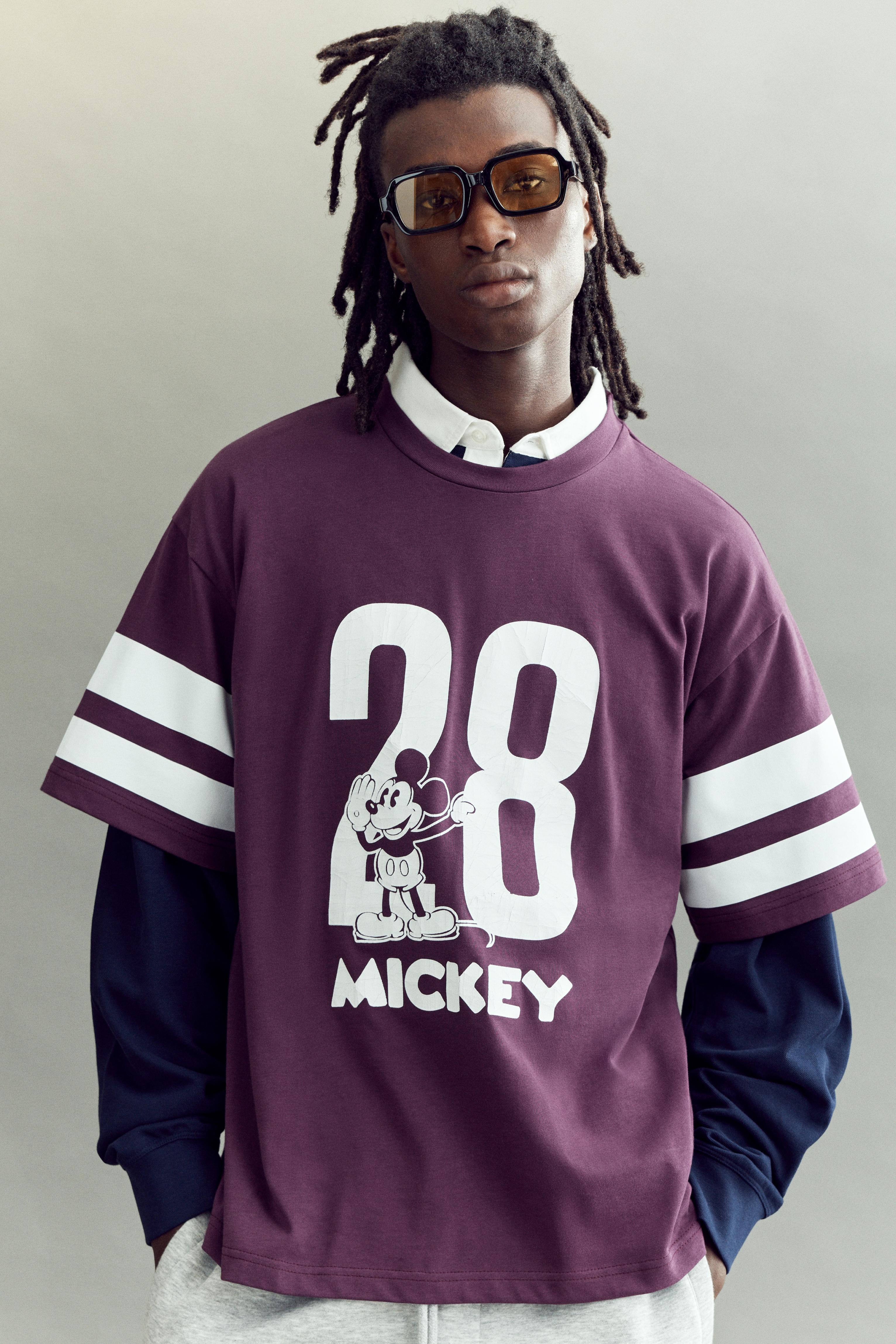 ウィンダンシー MICKEY POCKET SILHOUETTE LS TEE WIND AND SEA x