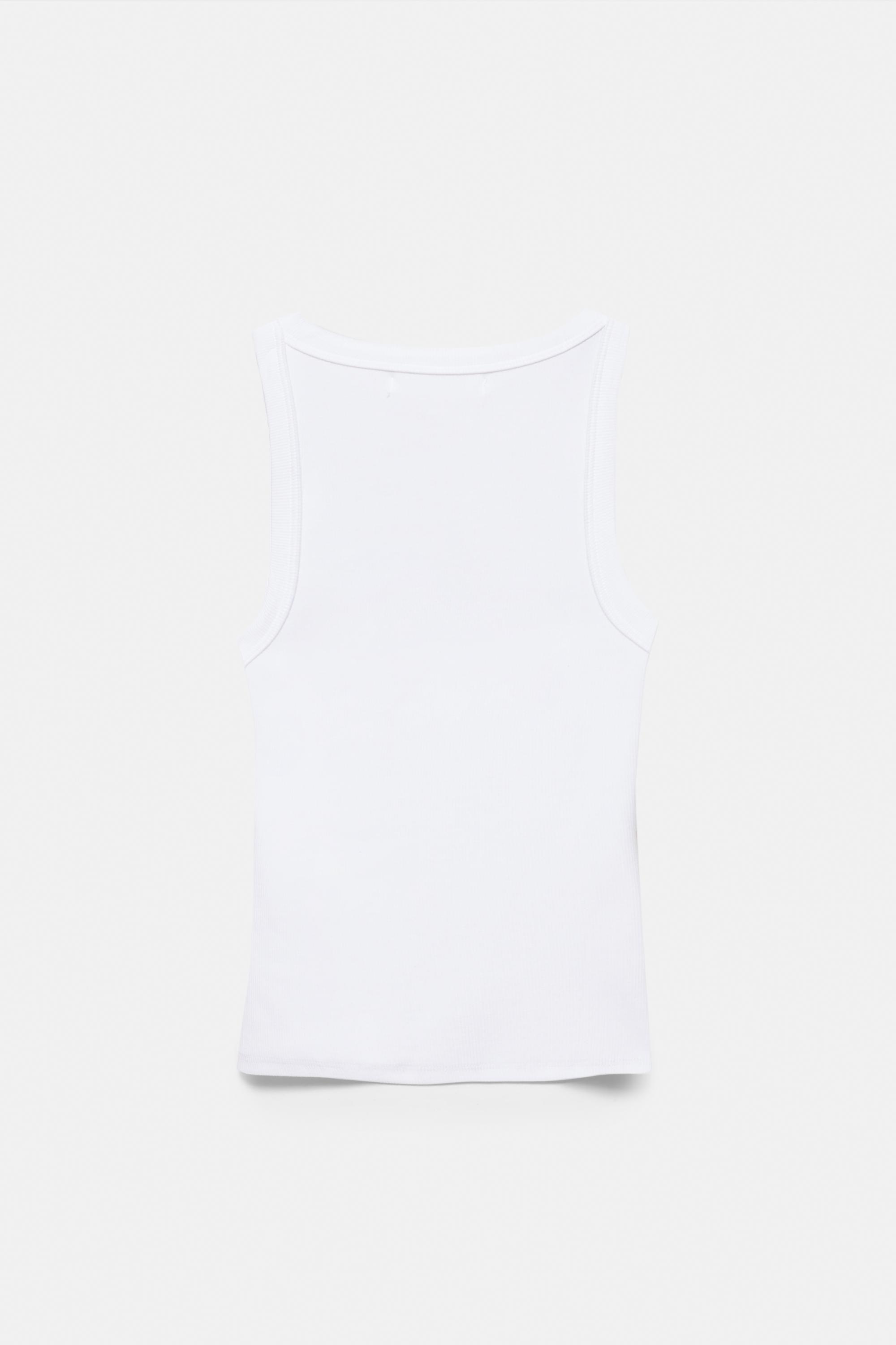 Basic tank top — White
