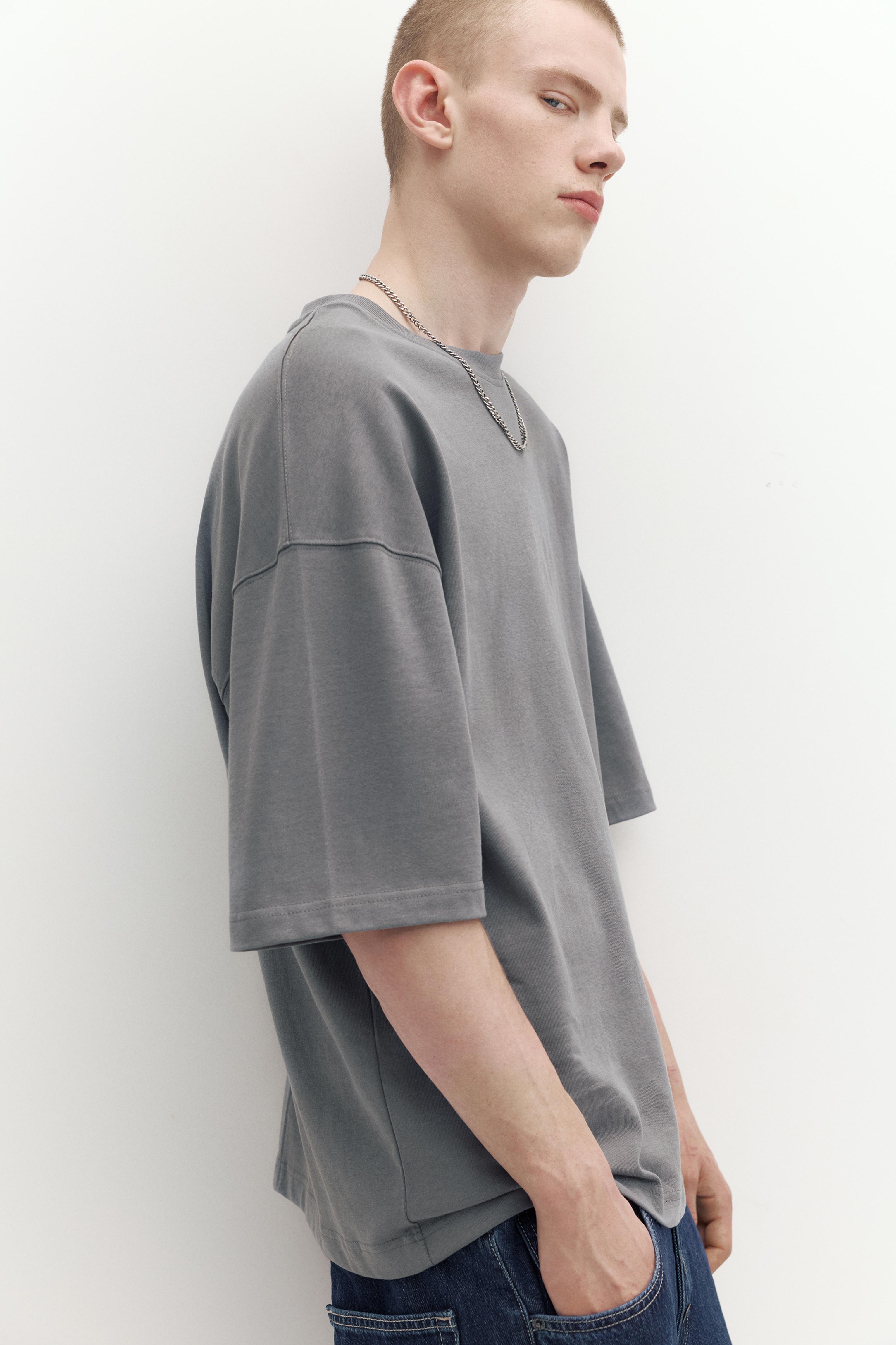 Loose fit T-shirt — Grey